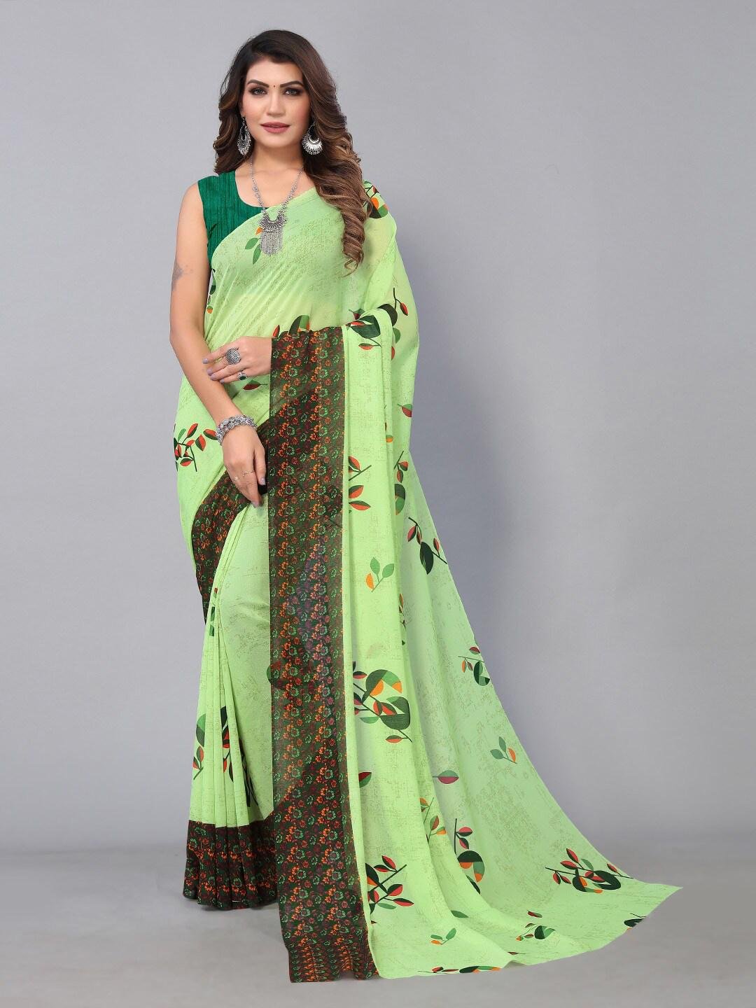 Buy KALINI Floral Floral Printed Saree -  - Apparel for Women