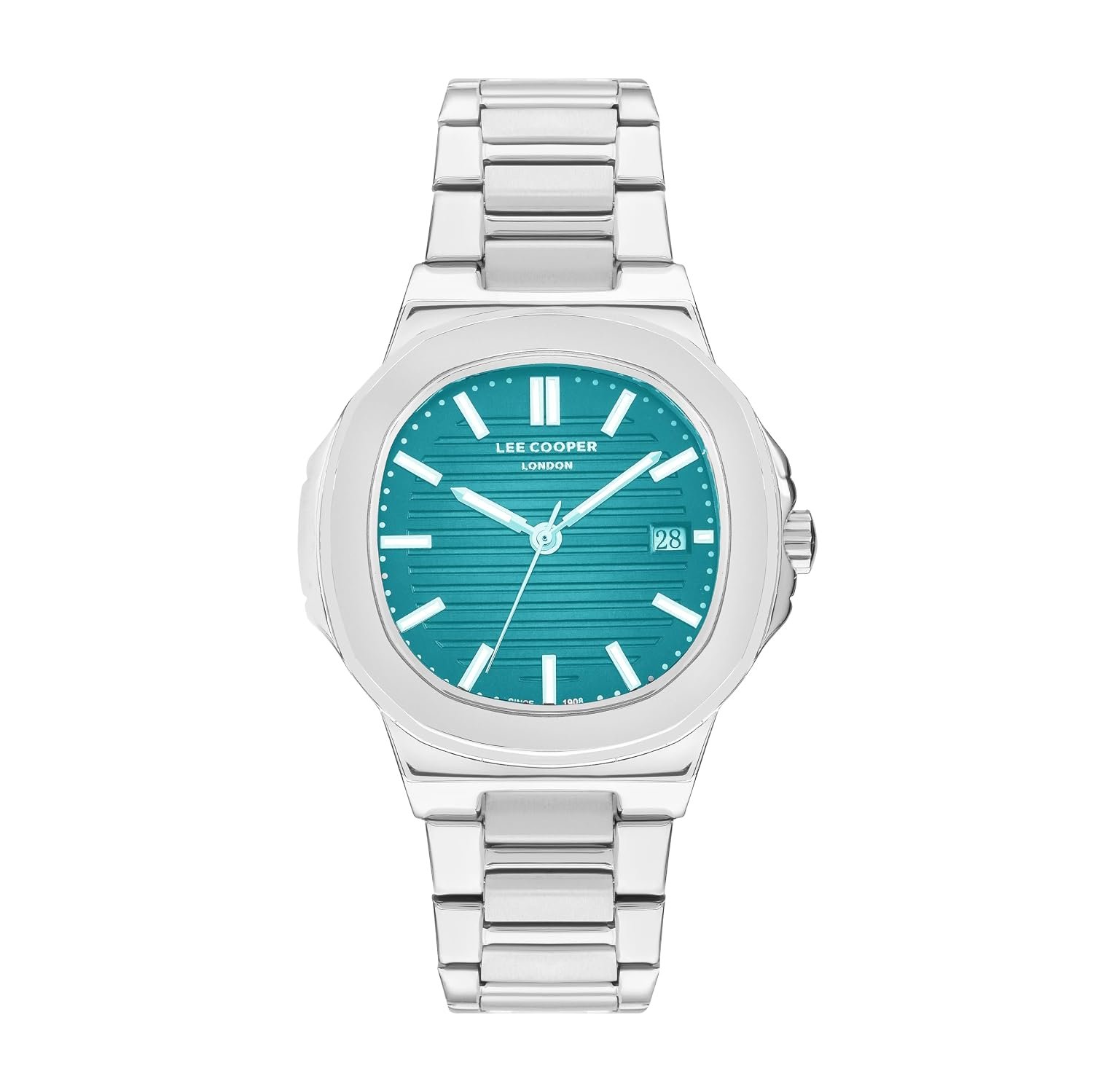 Lee Cooper Analog Turquoise Dial Men's Watch-LC07368.380