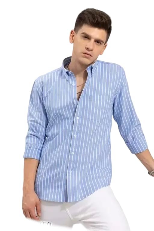 Yuvawear, Ethnic Centre's Men's Striped Casual Shirt