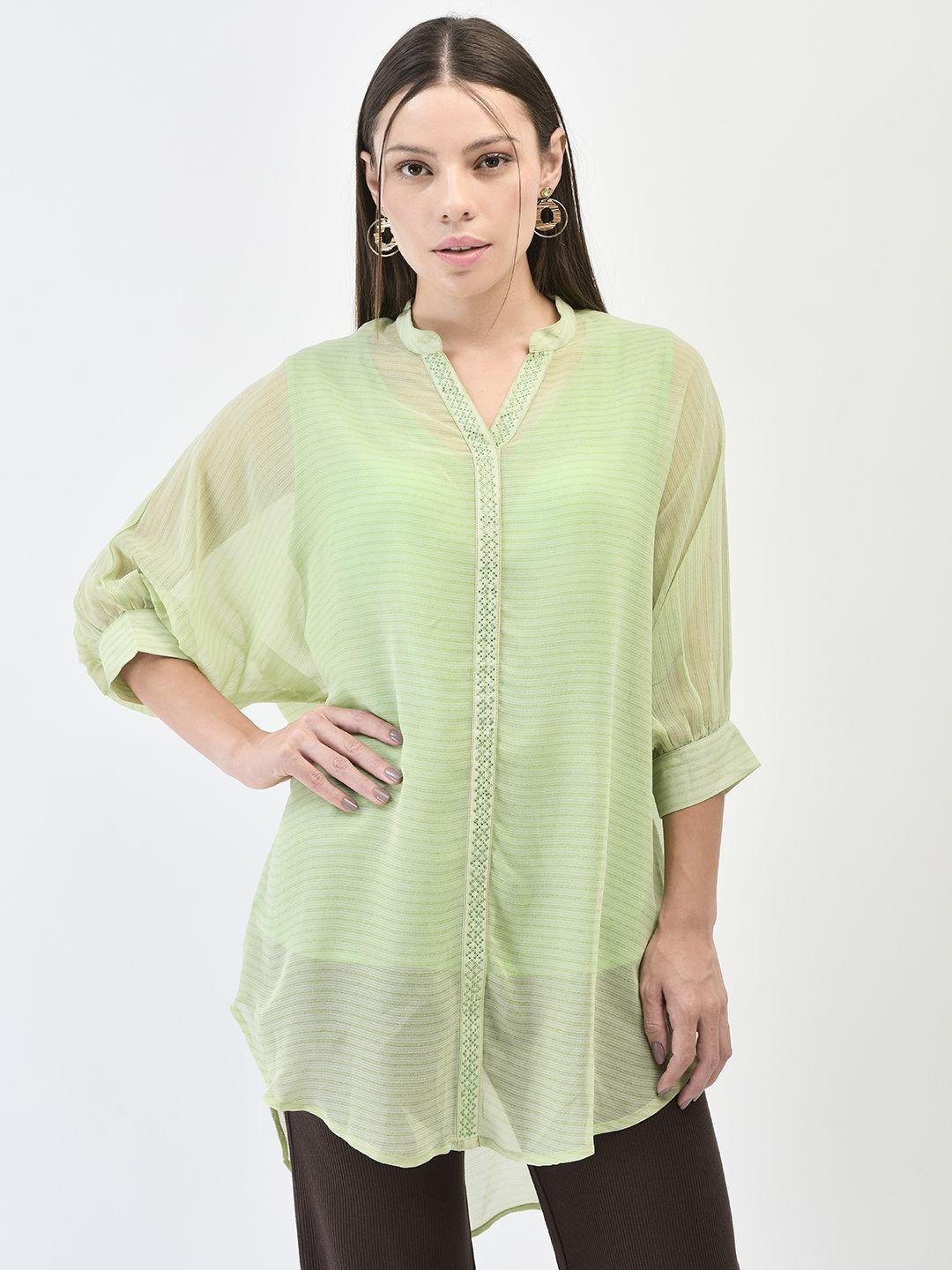 Buy FUTURO Georgette Longline Top -  - Apparel for Women