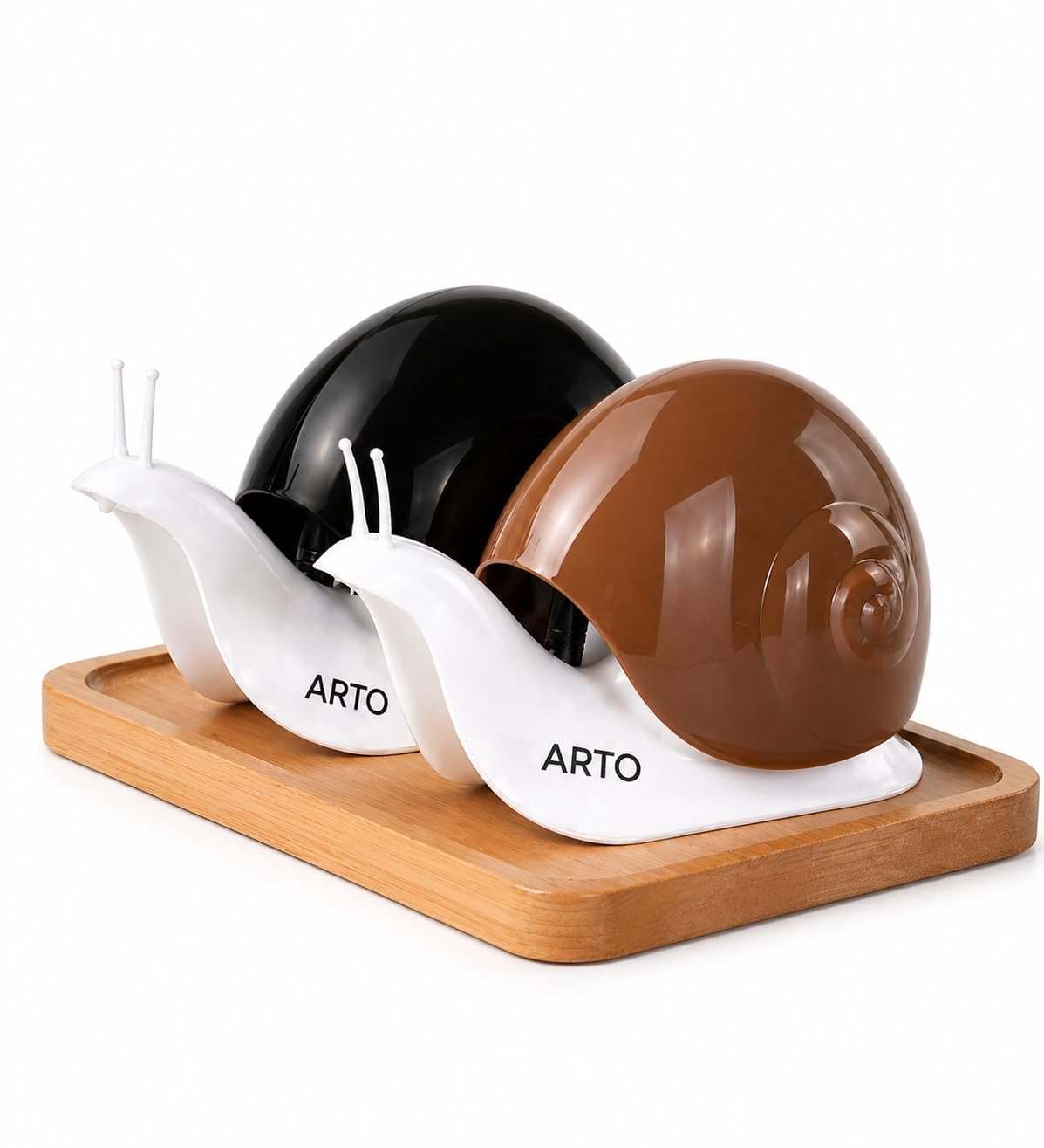 ARTO Snail Soap Dispenser - Cute Liquid Hand Wash & Lotion Pump for Bathroom & Kitchen Sink | Modern Wash Basin Accessories | Multicolor Decorative Dispenser for Home & Office (POF-1)