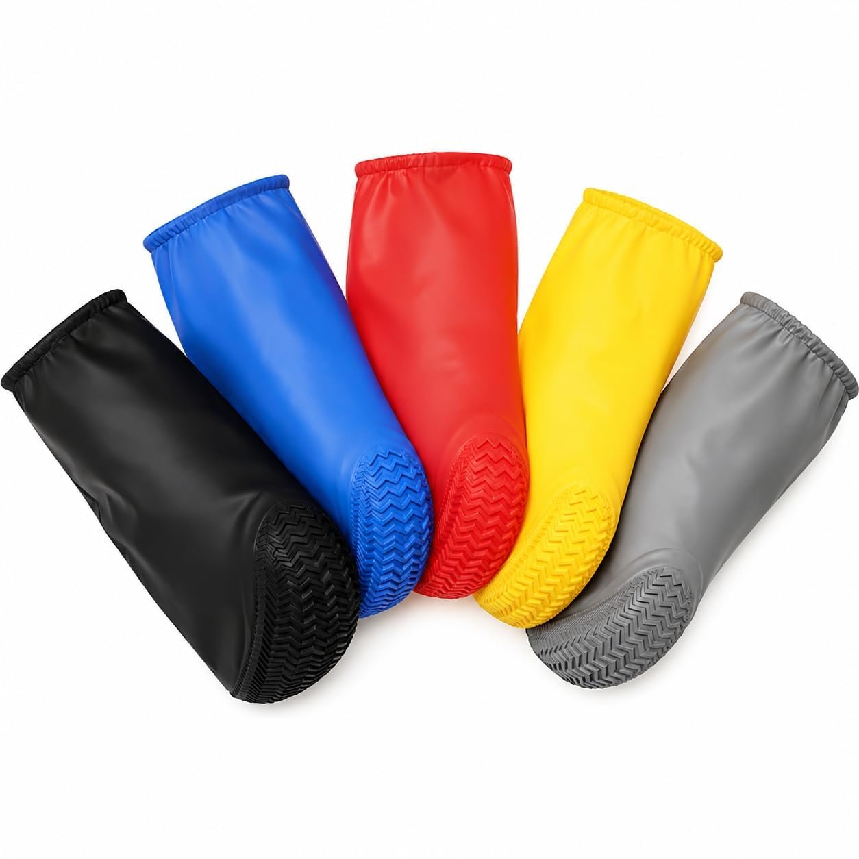 Waterproof Shoe Cover for Women & Men | Reusable Rain Boot Cover with Anti-Slip Sole | Monsoon Footwear Protector for Bike Riding & Travel Pack Of 1