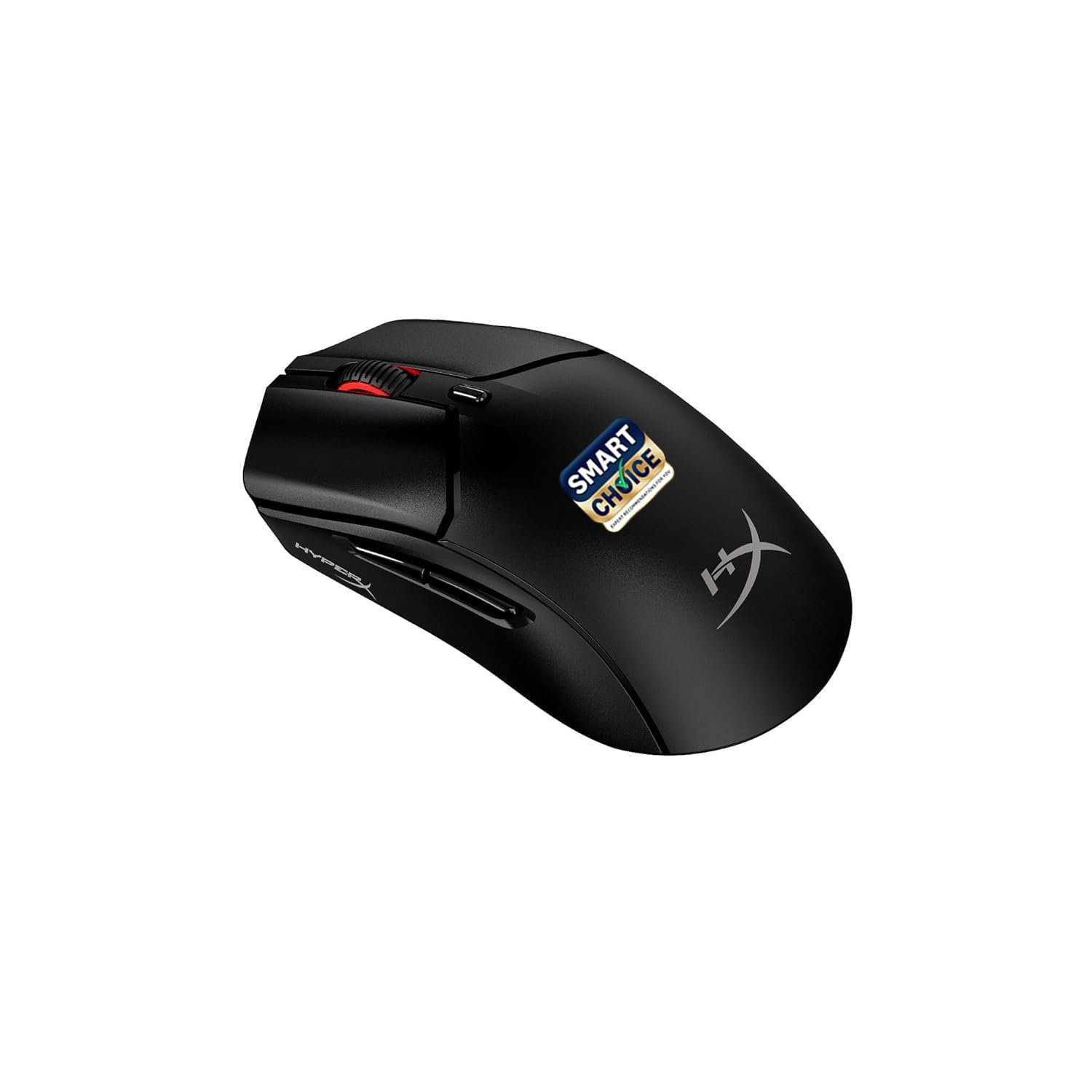 HyperX Pulsefire Haste 2 Smartchoice Wireless Gaming Mouse Ultra Lightweight, 61g, 100 Hour Battery Life, 2.4Ghz Wireless, Up to 26000 DPI - Black