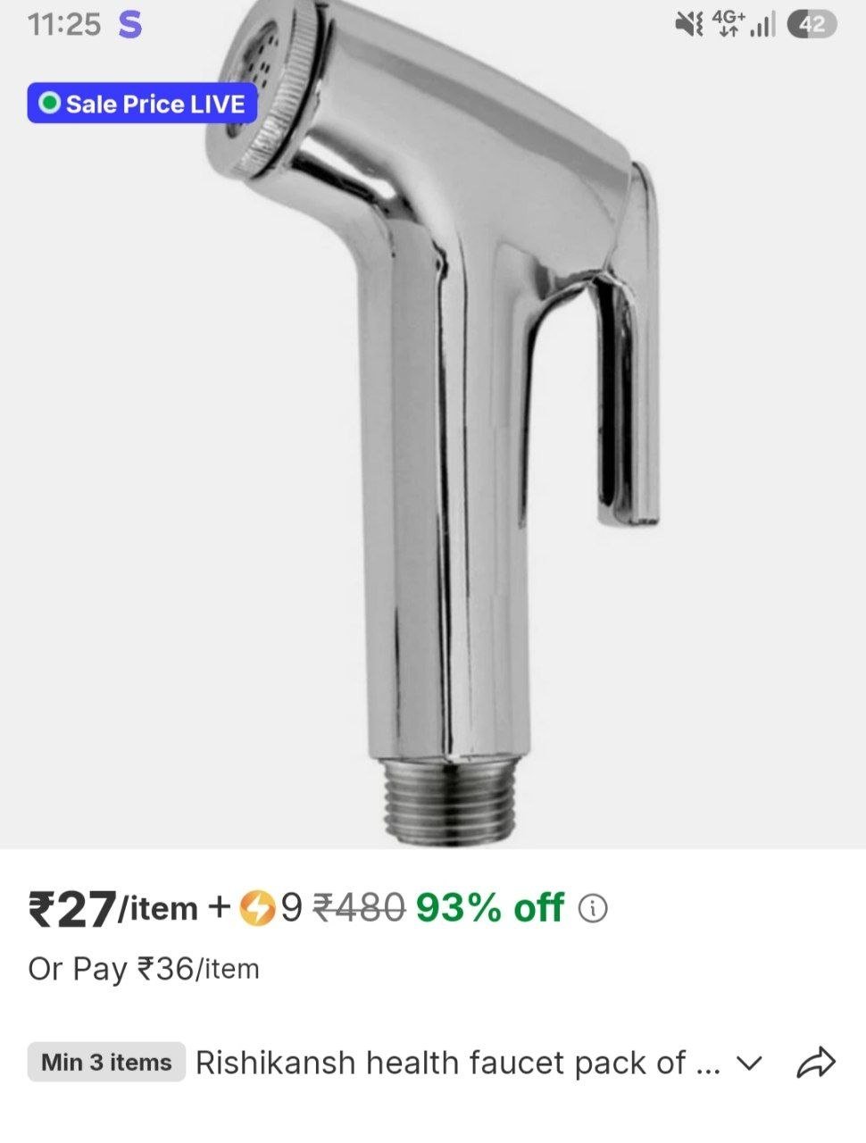 Rishikansh HEALTH FAUCET PACK OF 1 PIECE ( GUN ONLY) HEALTH FAUCET PACK OF 1 PIECE ( GUN ONLY) Health  Faucet Price in India - Buy Rishikansh HEALTH FAUCET PACK OF 1 PIECE ( GUN ONLY) HEALTH FAUCET PA