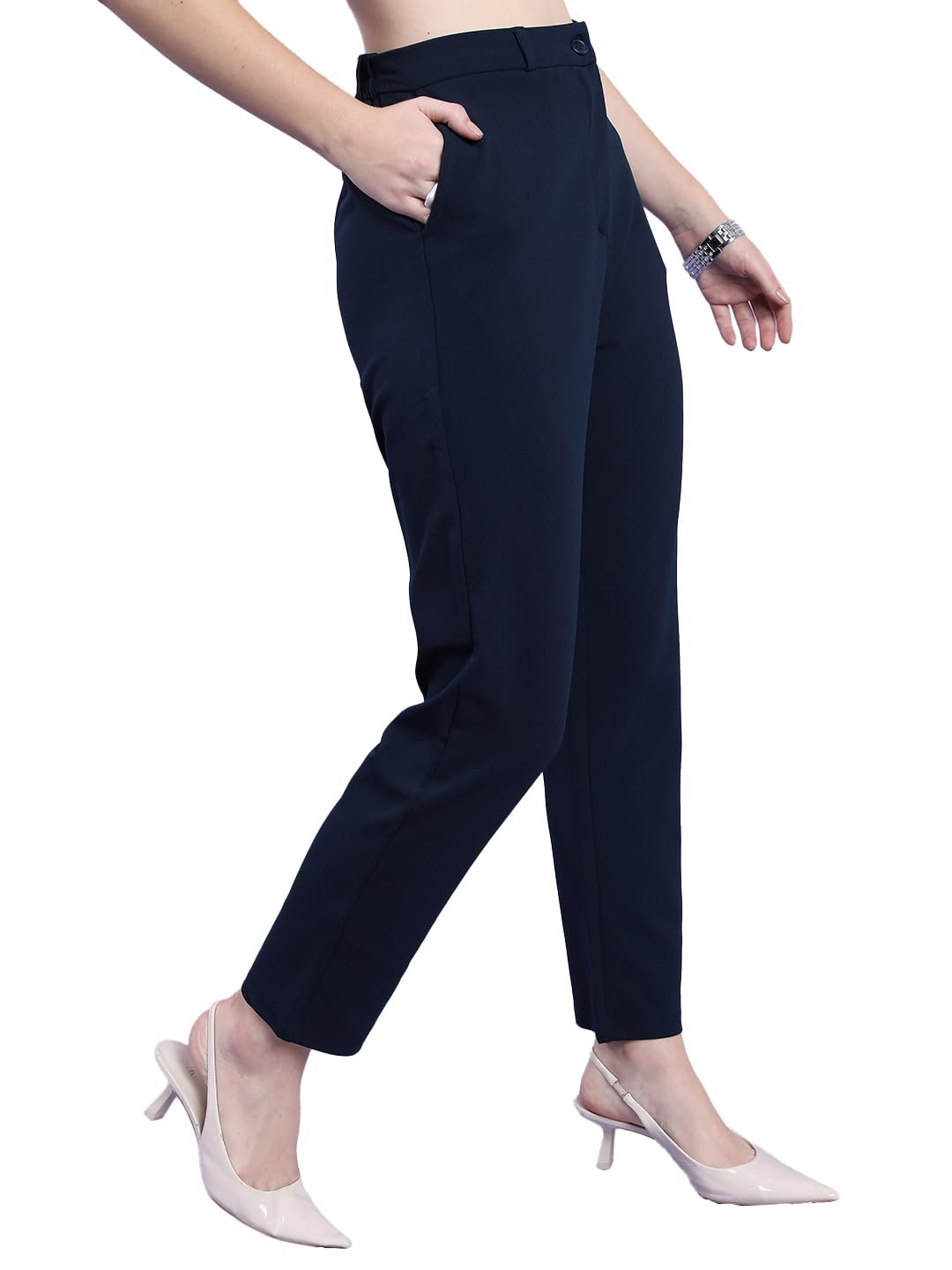 Tokyo Talkies Women's Slim Casual Pants