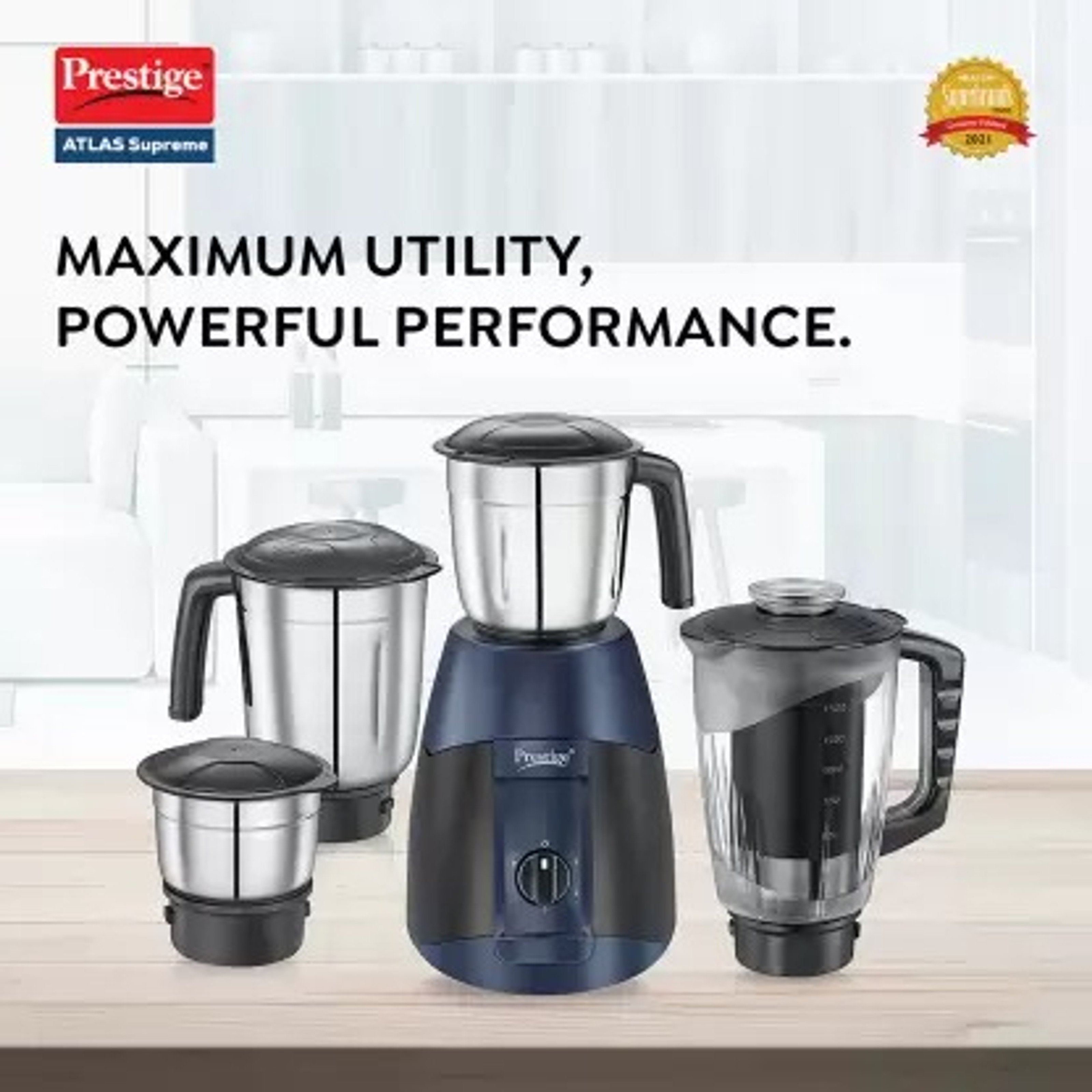 prestige supreme 750 w juicer mixer grinder