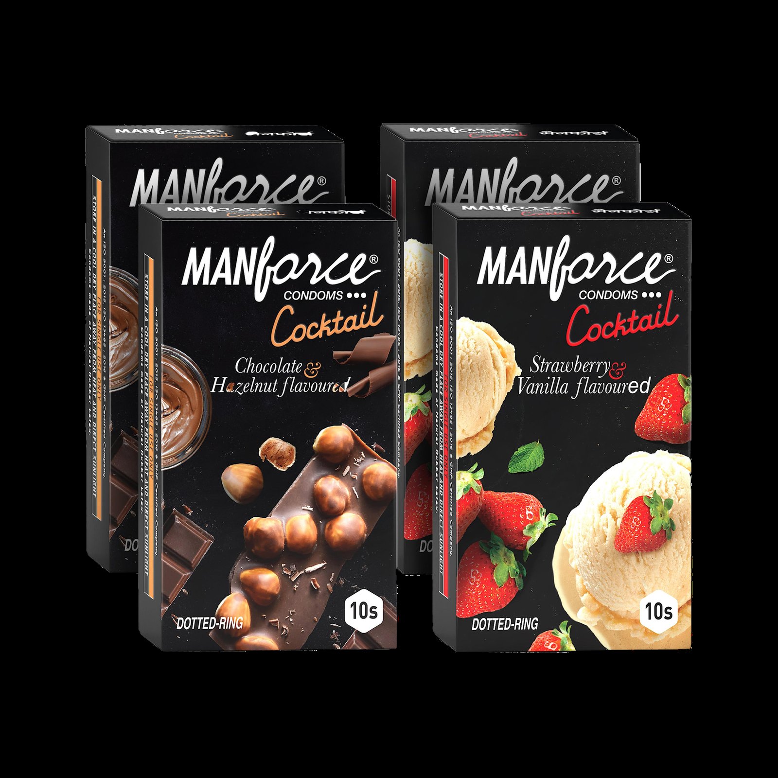 MANFORCE Cocktail Combo Pack (Hazelnut & Chocolate and Strawberry & Vanilla) Condom Price in India - Buy MANFORCE Cocktail Combo Pack (Hazelnut & Chocolate and Strawberry & Vanilla) Co