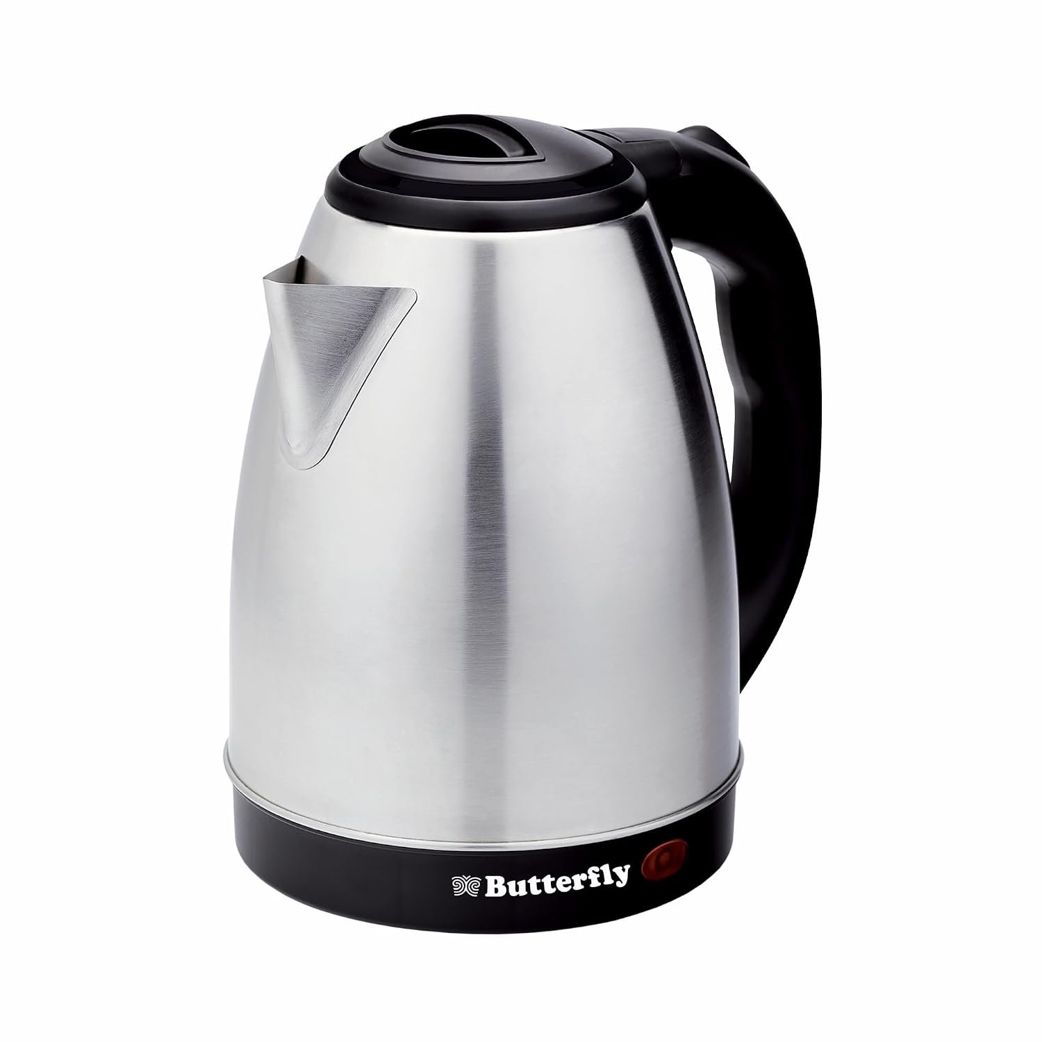 Butterfly Evo Pro 1.8L Electric Kettle | 1350 W | 360 degree Swivel Power Base | Auto Shut Off | For Hot Water, Tea, Coffee, Noodles | Dry Boil Protection