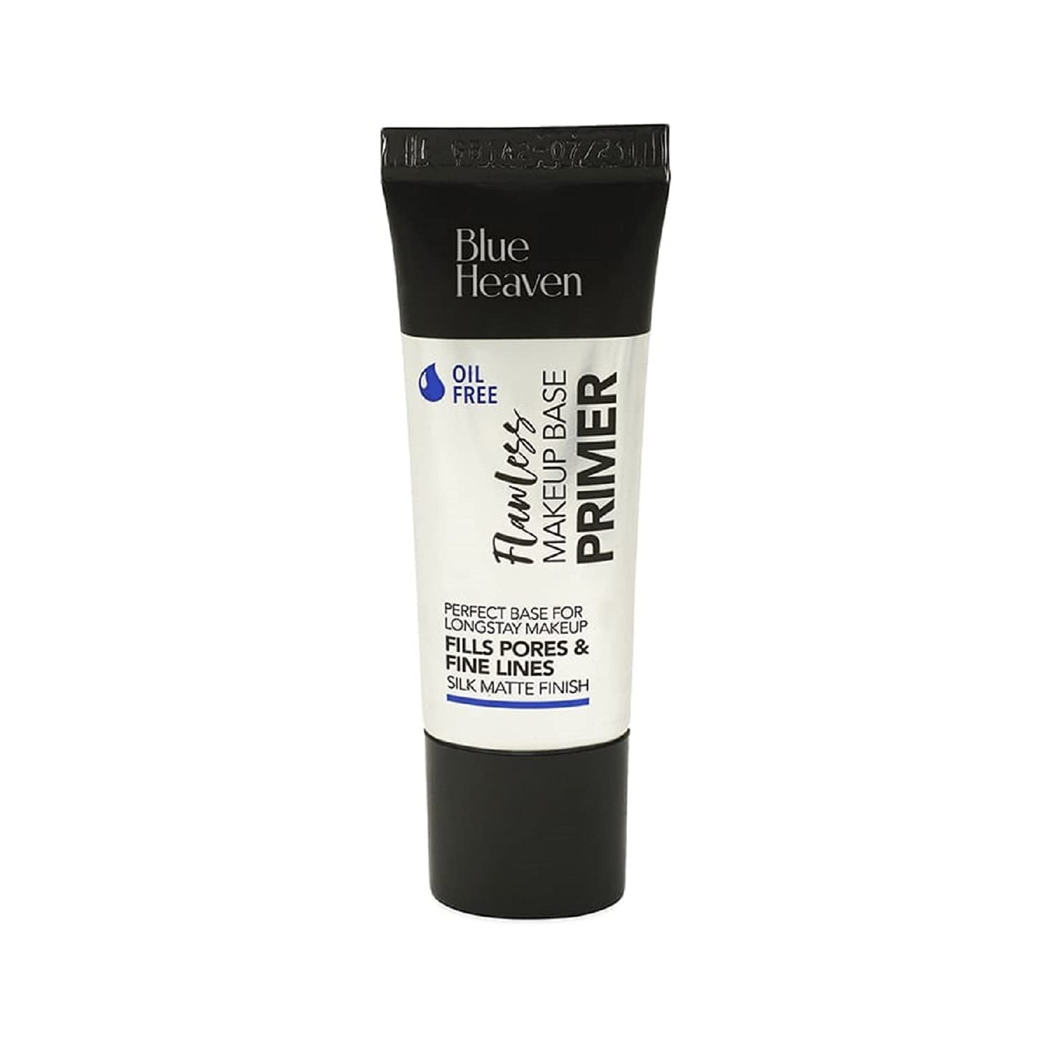 Blue Heaven Flawless Makeup Base Primer | Smooth & Long-Lasting Base | Pores & Fine Lines Minimizer Primer for Face makeup | Silk Matte Finish | Silicon Gel-Based Infused with Aloe Extracts | 