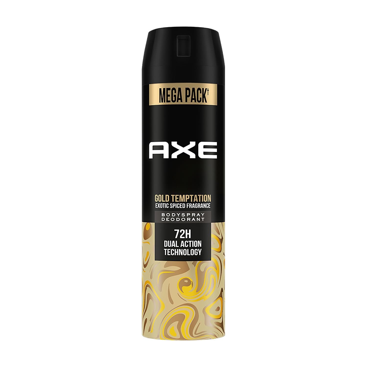 Axe Gold Temptation Long Lasting Deodorant Bodyspray for Men 215 ml