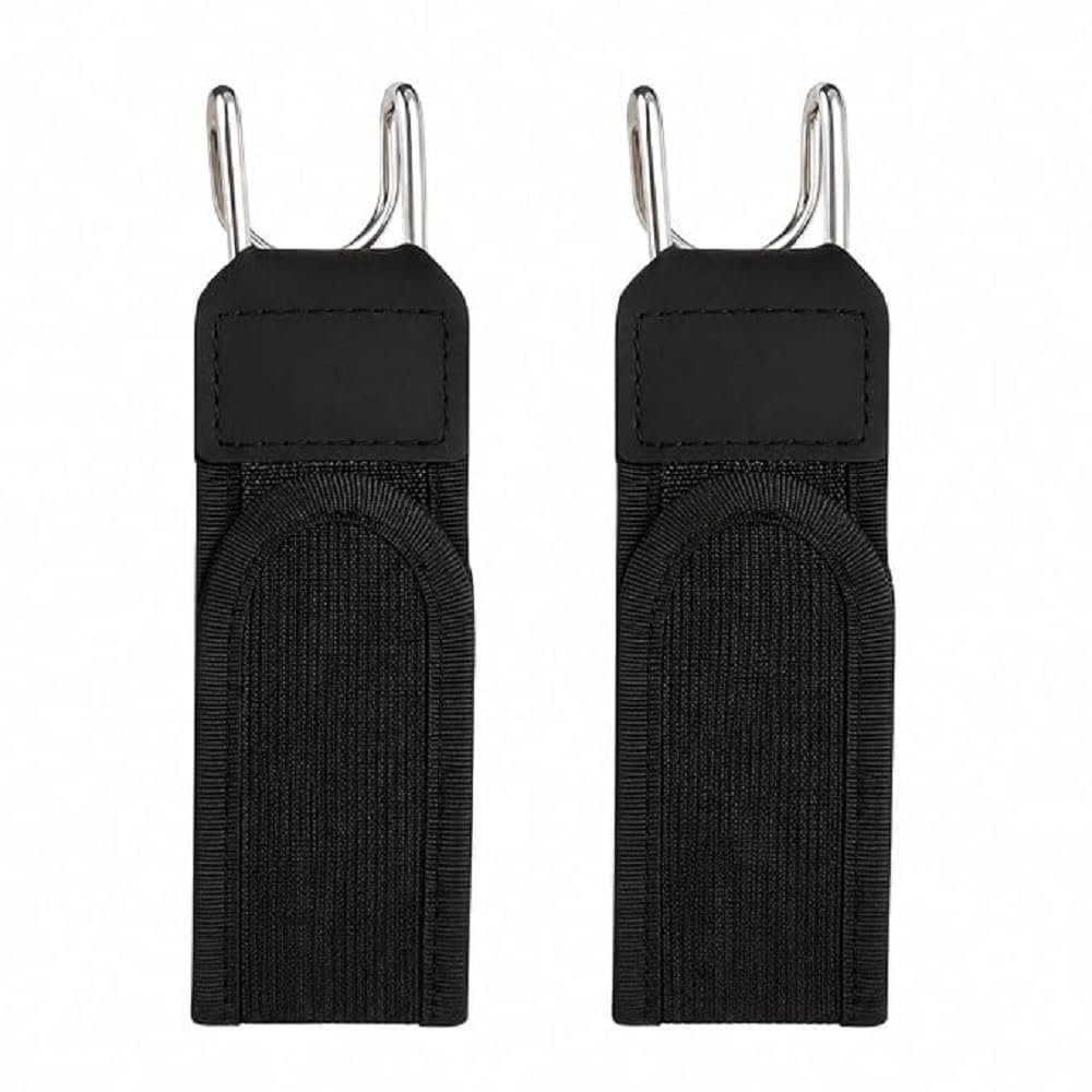 No Buckle Stretch Belt for Men & Women with Metal Hooks | Adjustable Elastic Buckleless Waist Belt for Jeans, Trousers & Pants | Invisible Comfort Belt for Daily Wear & Travel