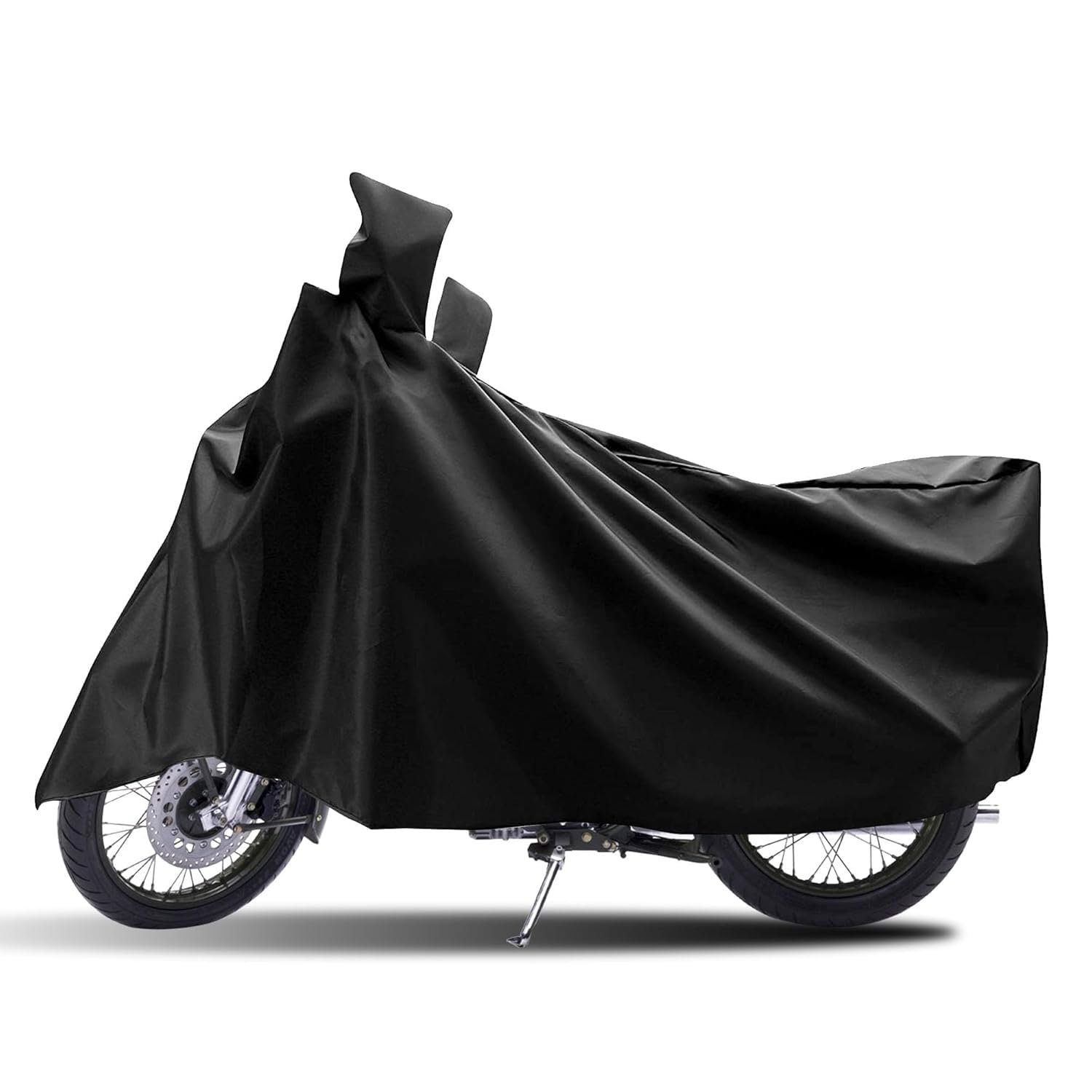 EXBLACK Bike Cover for Dust with UV Protection, Universal Fit (125cc to 150cc), Water Resistant & All Weather Protection with Two Wheeler Cover | Keeps Bike Cool | Perfect Bike Body Cover