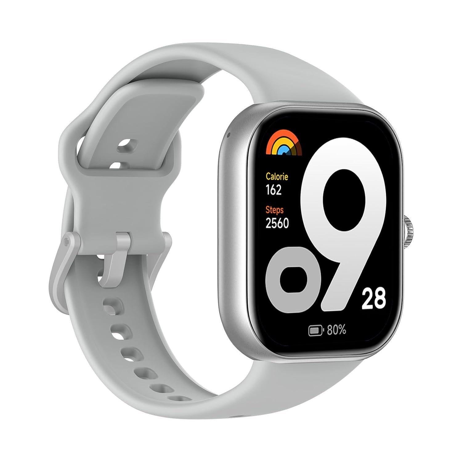 REDMI Watch Move 1.85 Premium AmoLED,14 Day Battery,Best Accuracy,Dual Core Processor Smartwatch (Silver Sprint Strap, Free Size)
