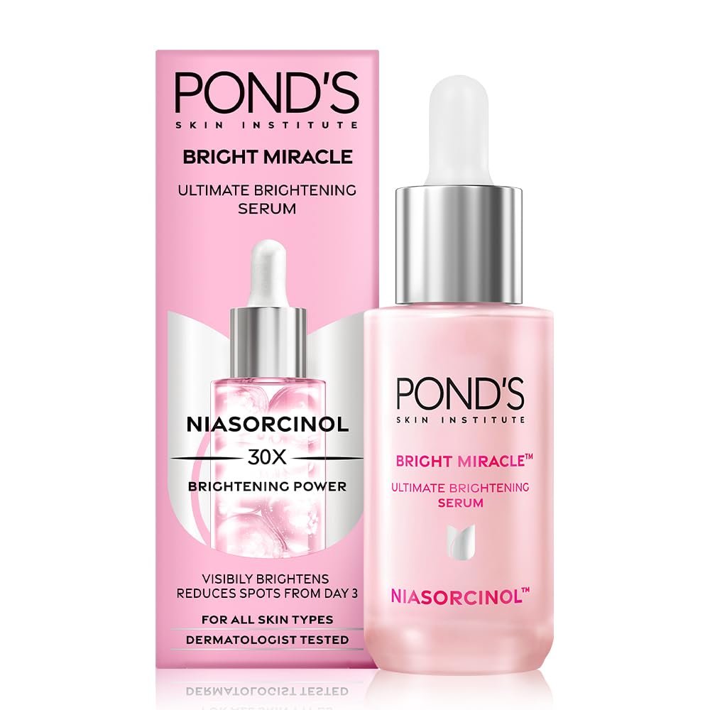 Pond's Bright Beauty Spot-less Glow Serum|| Infused with Hyaluronic Acid|| Vitamin B3|| Gluta-Boost-C|| 30ml