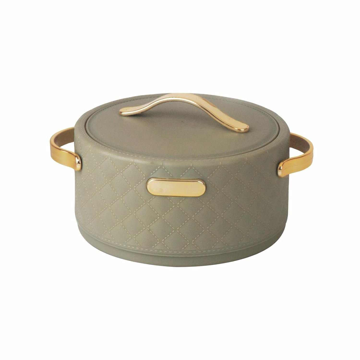 Thavor Stainless Steel 2000Ml Casserole|Advanced Pu Insulation|Elegant Design Insulation|Keeps Food Hot&Fresh For Long Hrs|Chapati,Roti,And More (Green)