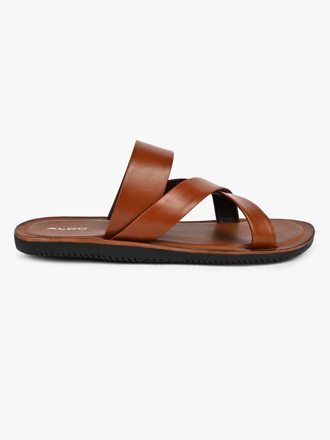 Buy ALDO Men Leather Comfort Sandals -  - Footwear for Men