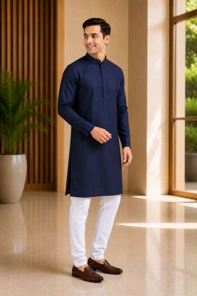 elanhood men kurta pyjama set