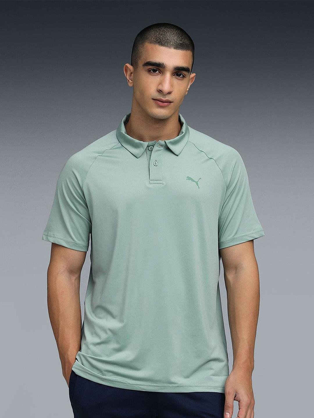 Buy Puma Train All Day Essential Men Slim Fit Polo -  - Apparel for Men
