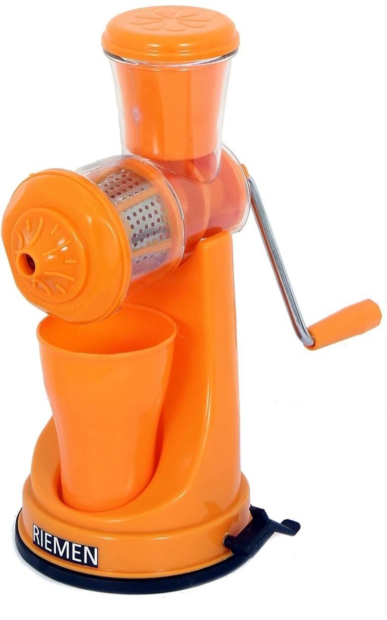 Aluminium Manual Fruit Juicer Hand Press Citrus Juicer for Orange Lemon Lime | Metal Juice Extractor with Strong Handle | Heavy Duty Hand Squeezer Press Tool | Manual Kitchen Juicer for Home Use