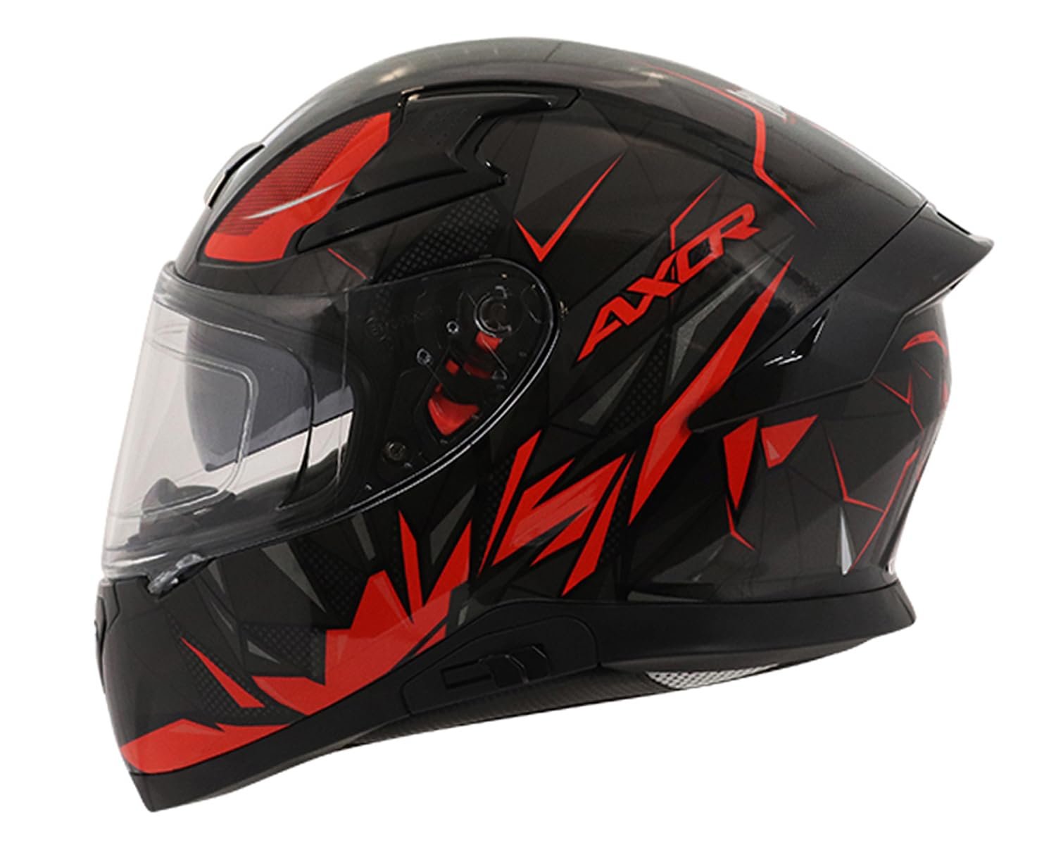Axor Apex Hunter Black Red Helmet-XL