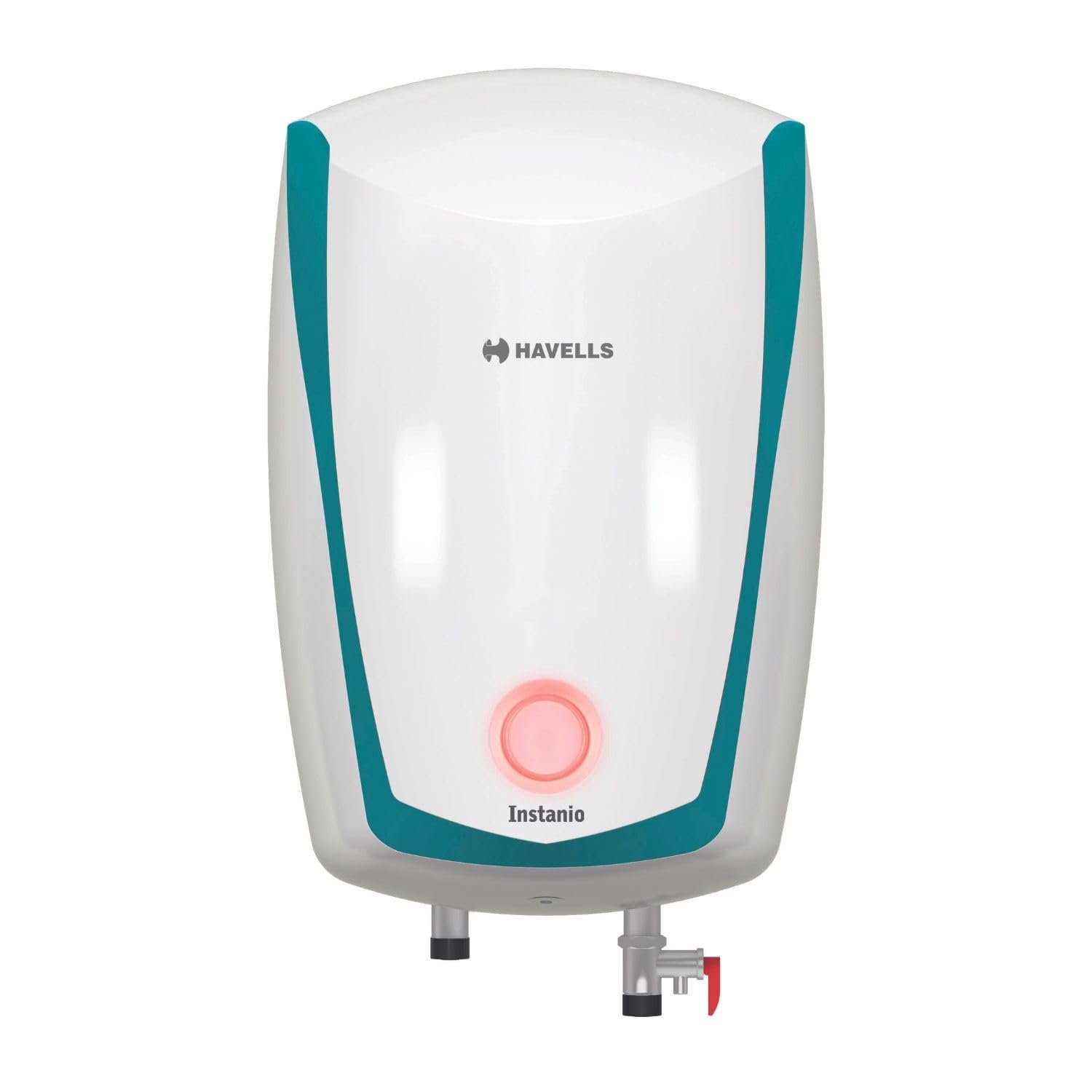 Havells Instanio 10L Storage Water Heater(Geyser)|Faster Heating|Safer to use|Saves electricity|Engineered for Hard Water|Color Changing LED Indicator|Anti Rust Tank|Mcoloy Heating Element (2000W)