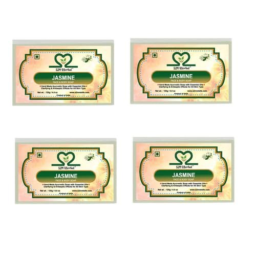 Pure Jasmine Soap (4 x 125 g)