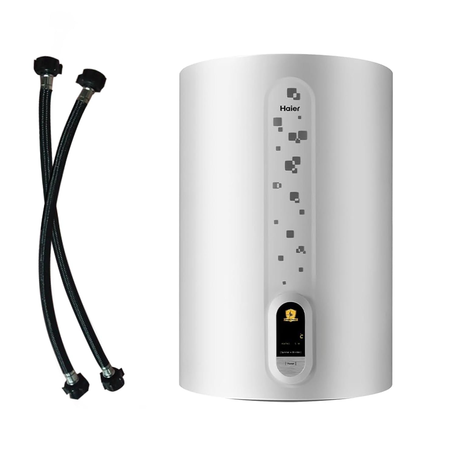 Haier ED Water Geyser 25 Ltr Digital Display 2000W Electric Storage Geyser Installation & Connection Pipes Wroth INR 700| Warranty 7 Yr on Tank|Shock Proof| 11-Level Safety
