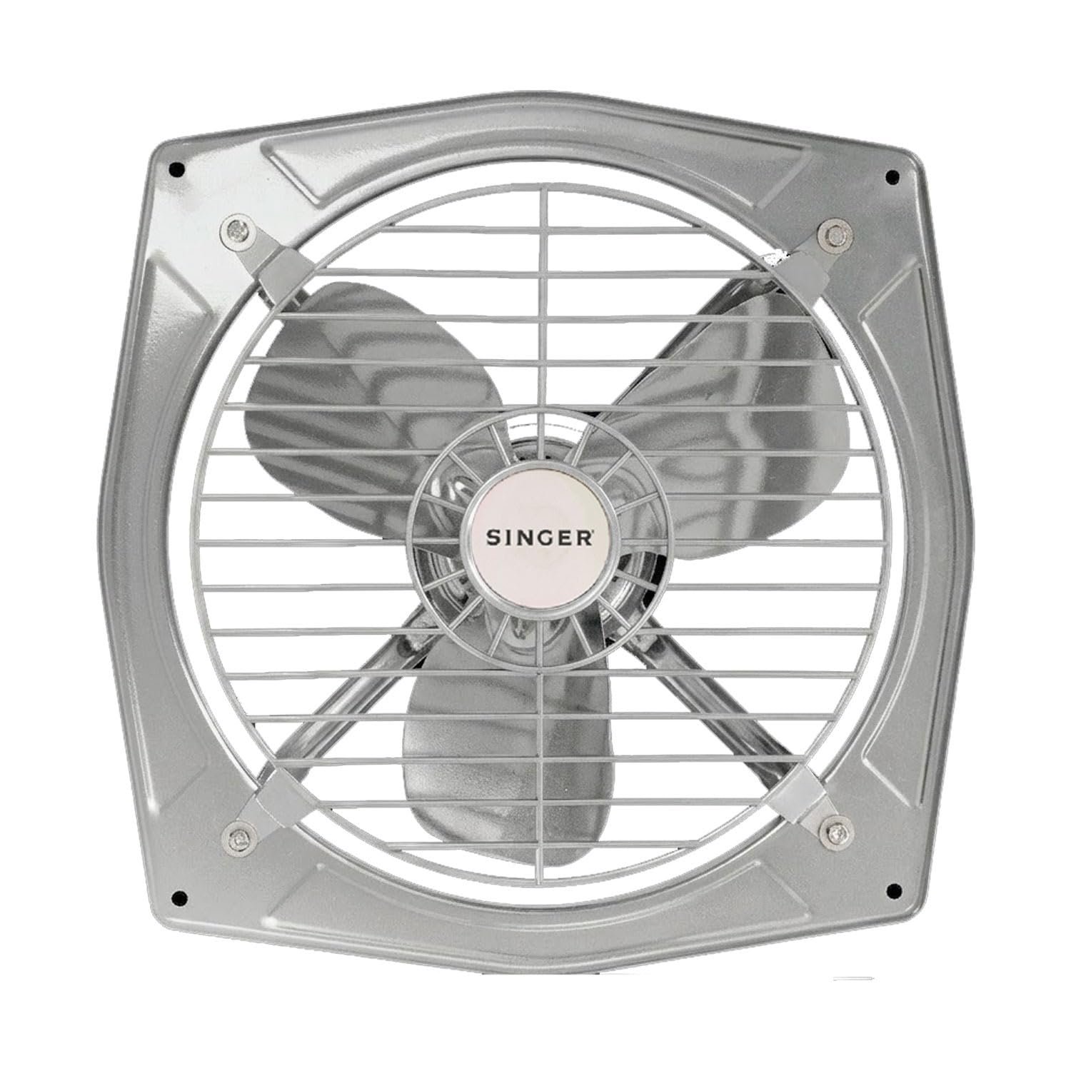 SINGER Maxovent 230 mm Exhaust Fan | 100% Copper Motor | 40W Energy Efficient | 1350 RPM High Suction, Low Noise | 500 CMH Air Delivery | Powder-Coated Rust-Free Body | 2-Year Warranty