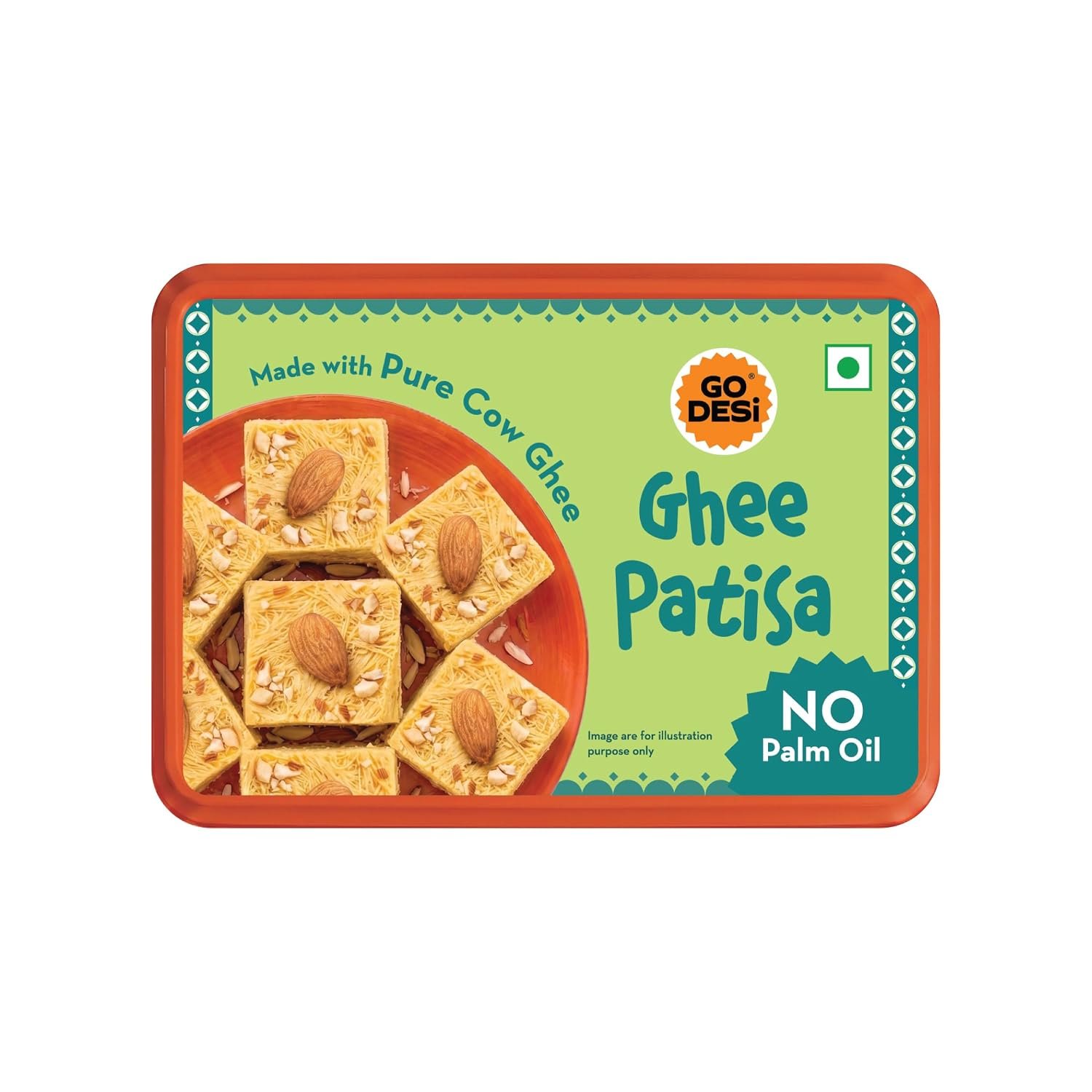 GO DESi Ghee Patisa 150 grams