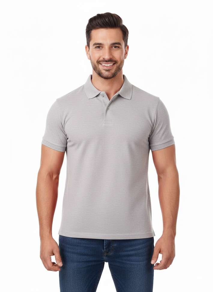 yualin creation solid men grey t shirt