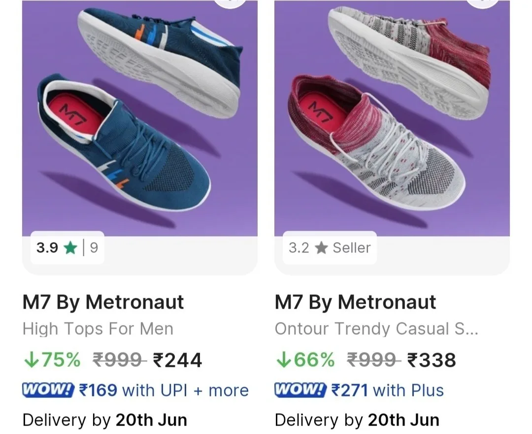 M7 By Metronaut Men's Casual Shoes From