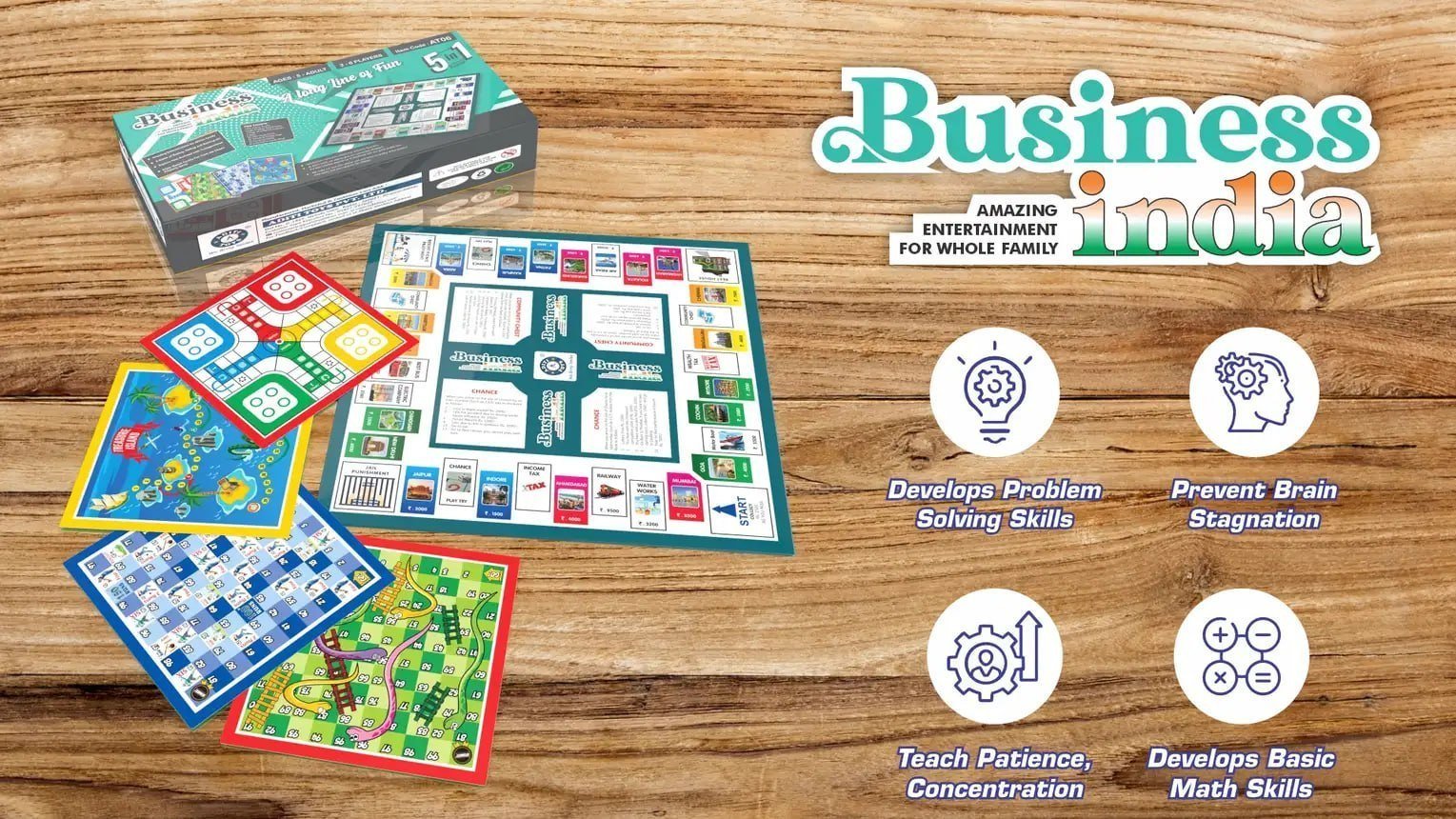aditi toys business game plastic money coin 5 board games 1 kids bis approved assets