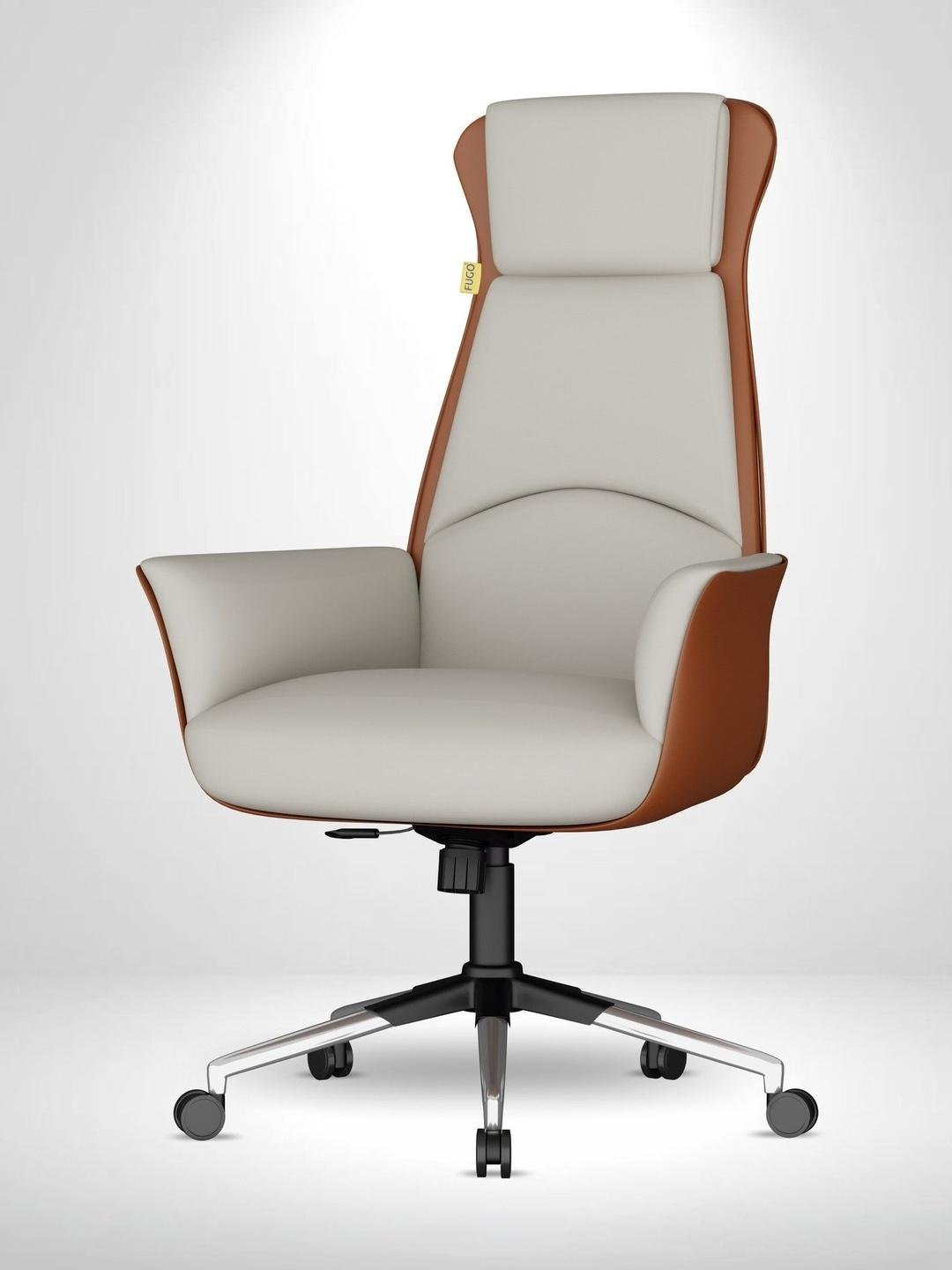 Buy FUGO FG18 High Back Executive PU Leather Office Chair -  - Home for Unisex