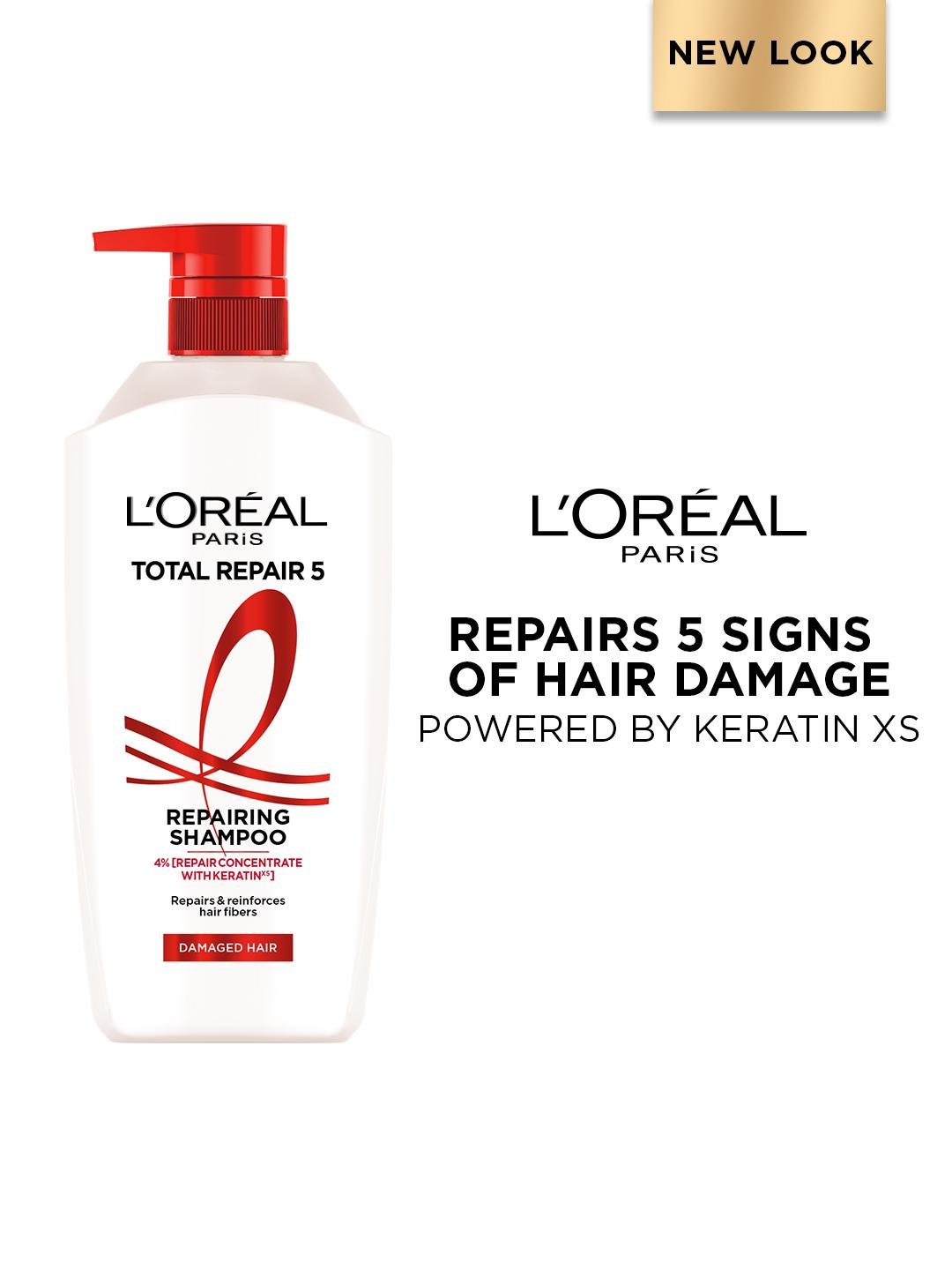 Buy LOreal Paris Total Repair 5 Repairing Shampoo With Keratin XS Technology   1 L -  - Personal Care for Women