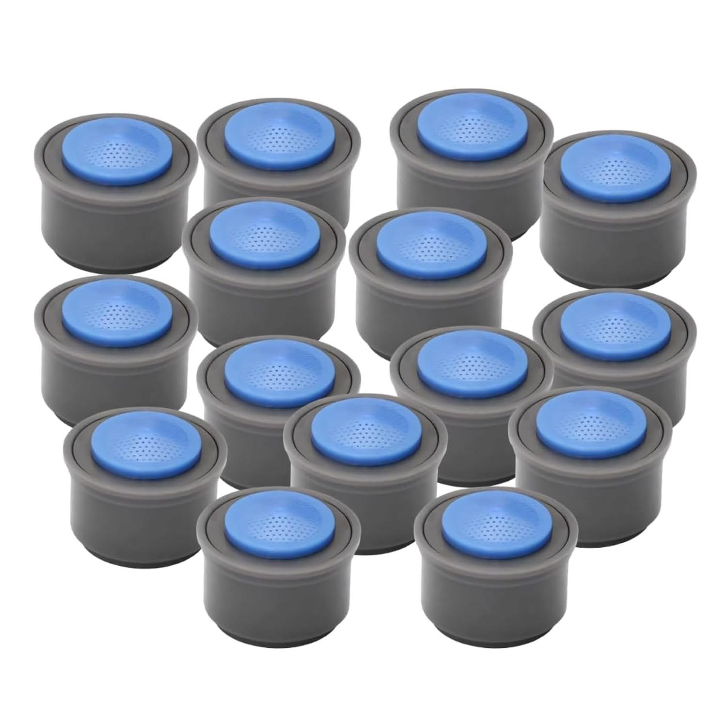 NEW WARE® Replacement Tap Aerator Foam Flow Filter for Kitchen Bathroom Sink | Water Saving Nozzle Faucet Aerator Insert Bubble Stream Regulator Splash Proof Pack of 15 Universal Size for Home