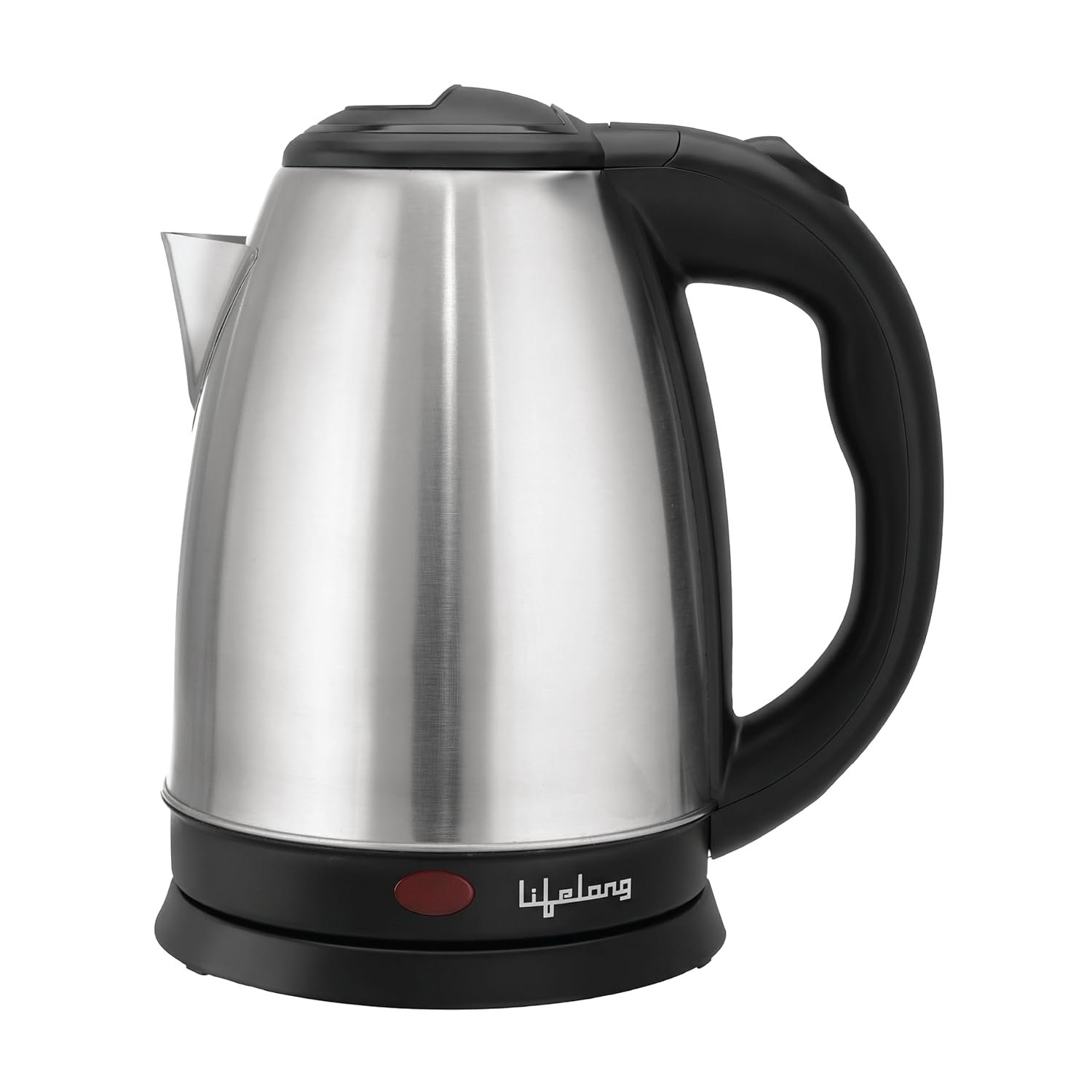 Lifelong ISI Certified Electric Kettle 1.5L with Stainless Steel Body,1500 W Easy and Fast Boiling of Water for Instant Noodles, Soup, Tea etc. (1 Year Manufacturer's Warranty, Silver, LLEK23)
