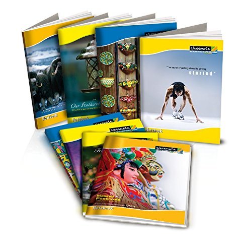 Classmate Notebook - Soft Cover, 64 Pages, 210x170mm, Square 1-inch