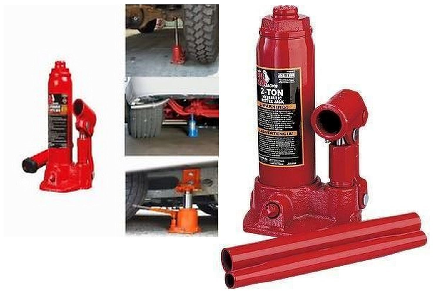 Vocado 2 ton Car Hydraulic Bottle Shaped Jack for Maruti Suzuki Celerio X 2018