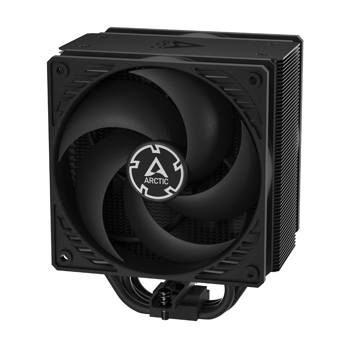 ARCTIC Freezer 36 Black - Tower CPU Cooler with Push-Pull, Two Pressure-optimised 120 mm P Fans, Fluid Dynamic Bearing, 200–1800 RPM, 4 Heatpipes, incl. MX-6 Thermal Compound