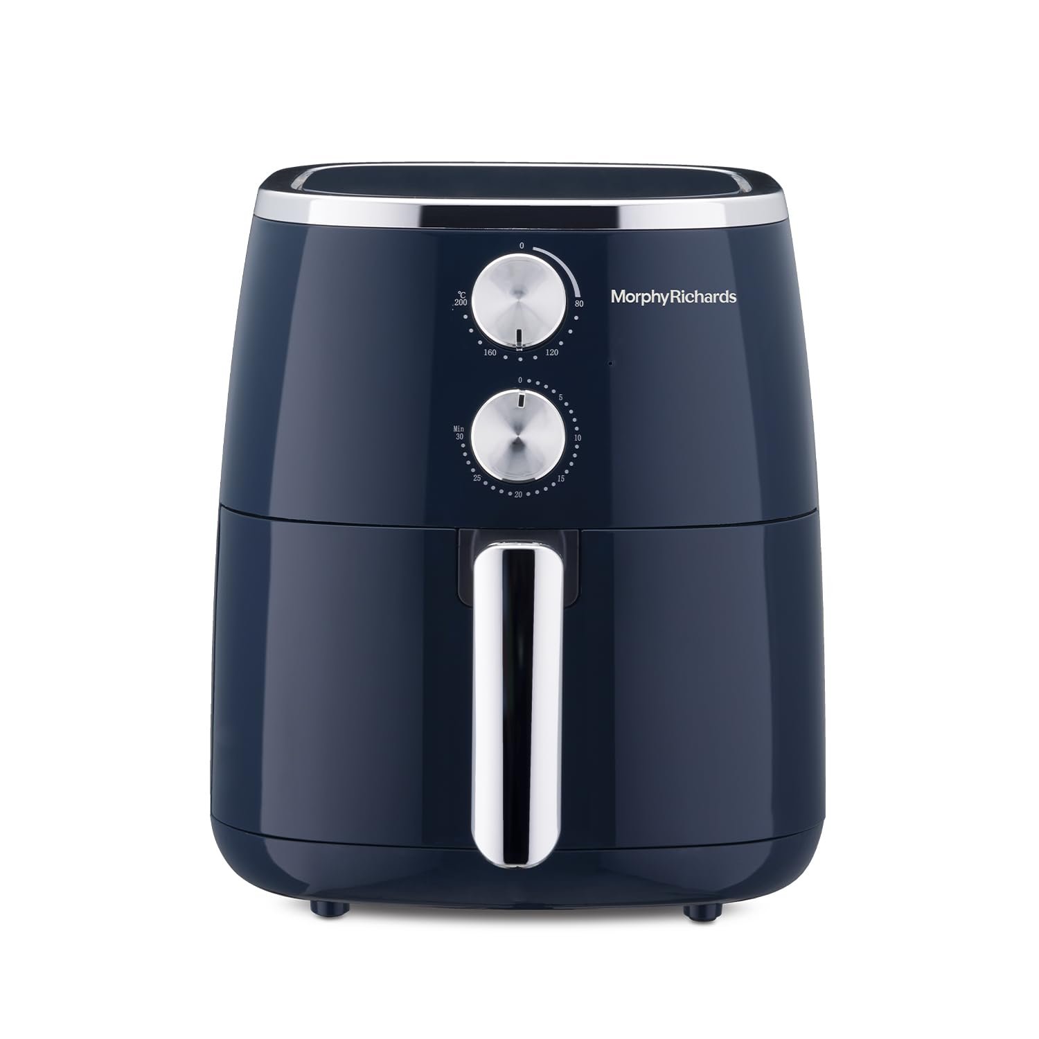 Morphy Richards 5 Litre Classic Crisp Pro Air Fryer|Easy Knob Control|Adjustable Time & Temperature Control|Voltage Fluctuation Protection|Non-stick Coated Basket|2 Year Product Warranty|Blue|1500