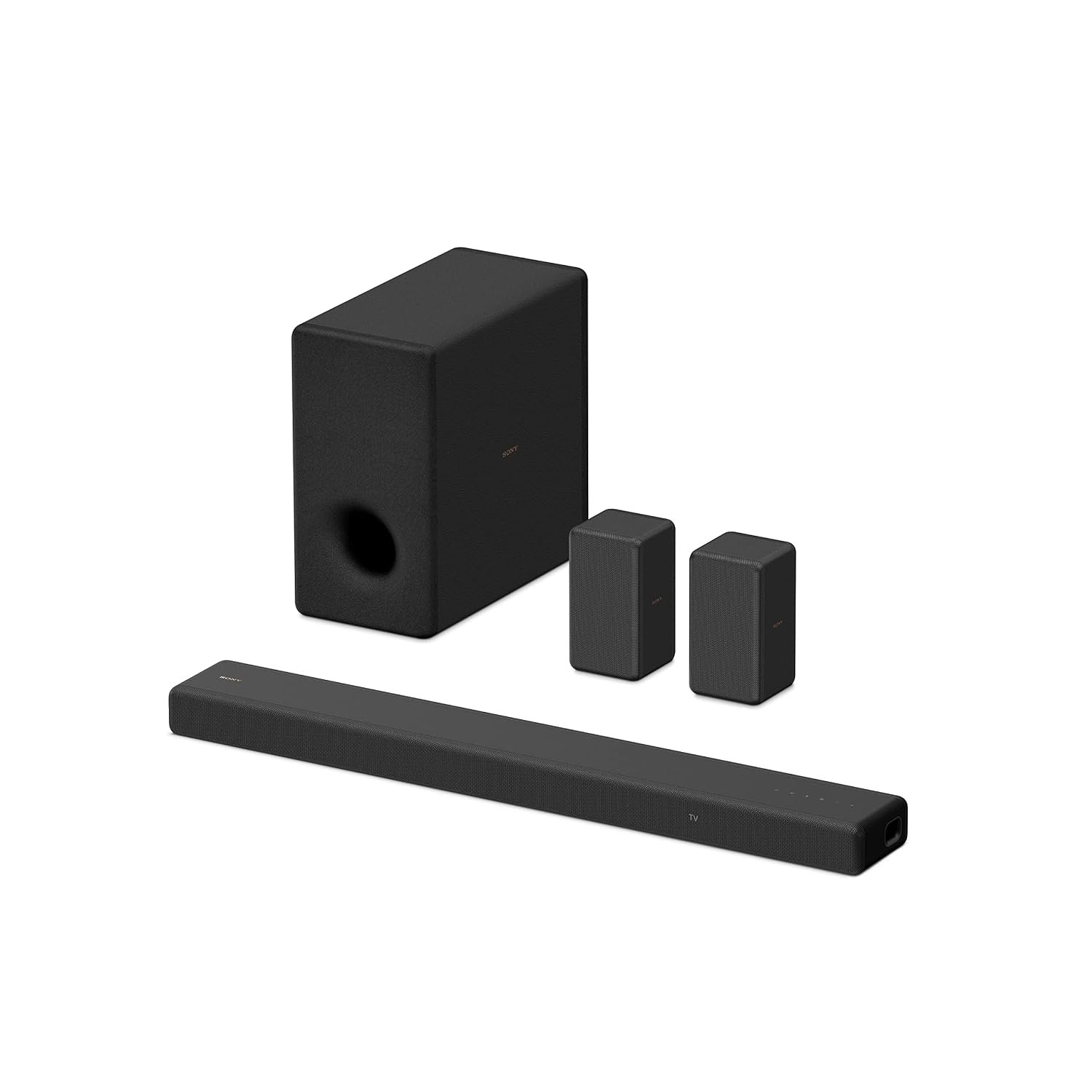 Sony HT-A3000 Real 5.1ch Dolby Atmos Home Theatre System with 360 Spatial Sound Mapping|Creates 12 Invisible Speaker for Immersive Sound|Hi-Res & 360 Reality Audio