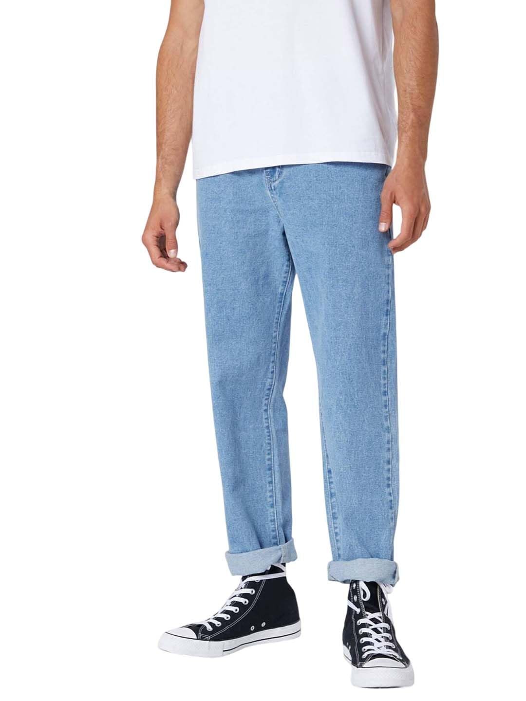 KOTTY Men's Straight Fit Jeans – Premium Stretch Denim for Comfort, Style, and Casual Versatile Wear