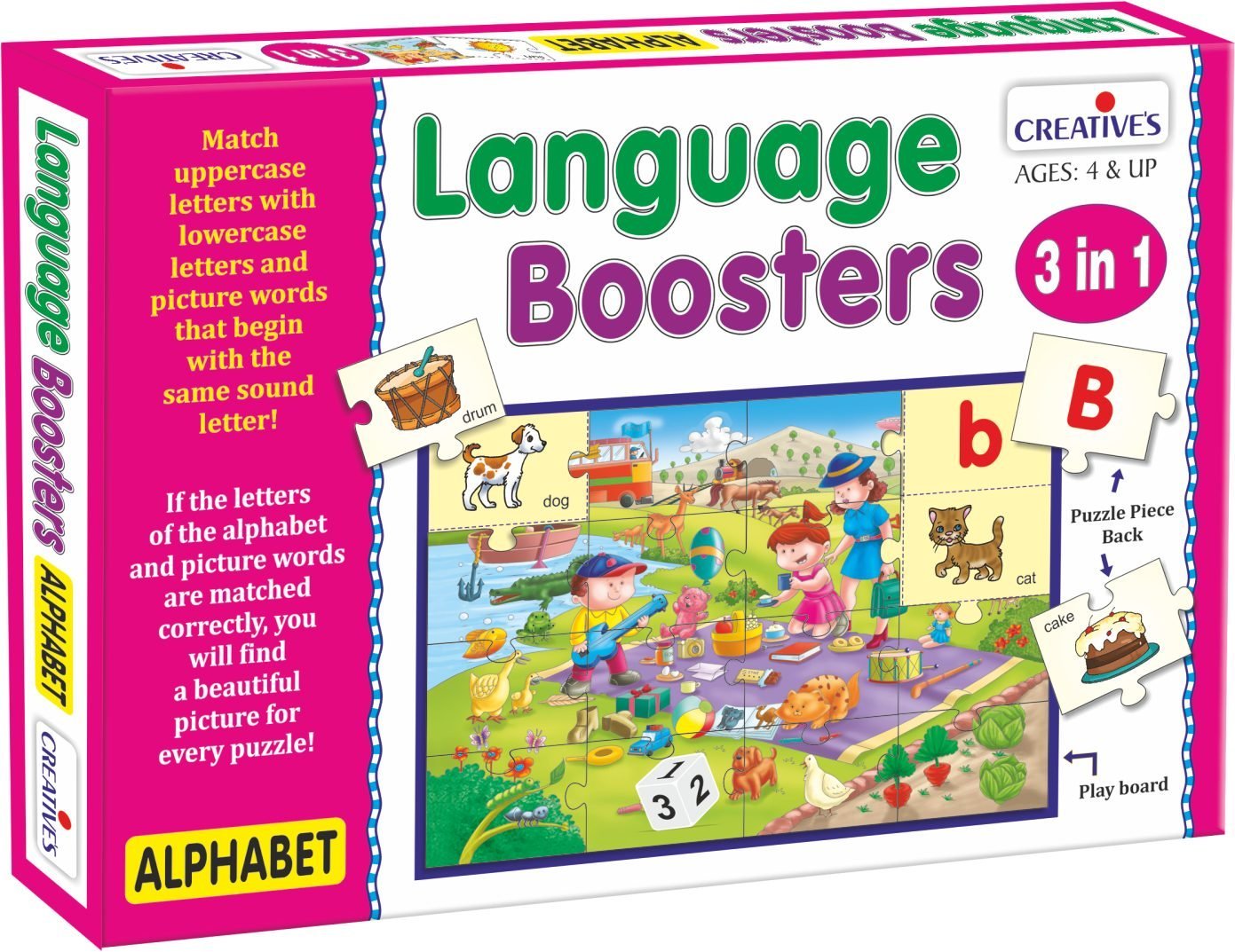 Creative Educational Aids 1008 Literacy Pack I -Alphabet