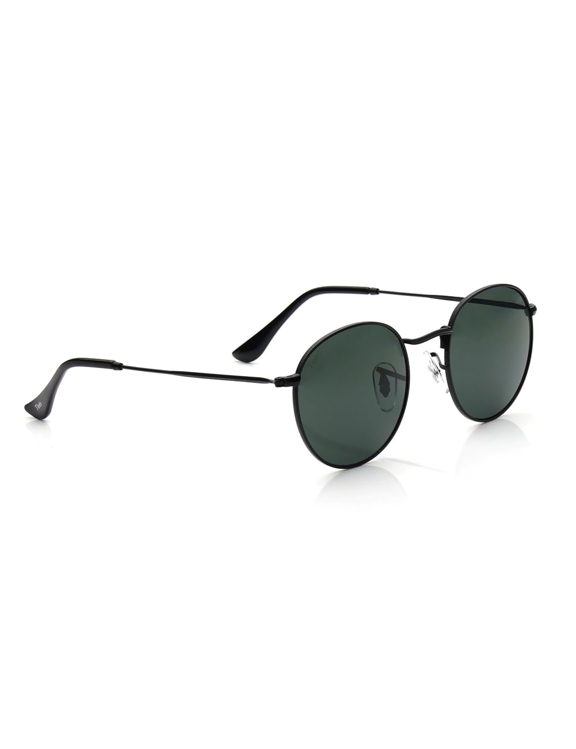Fastrack Tees Green Round Sunglasses for unisex