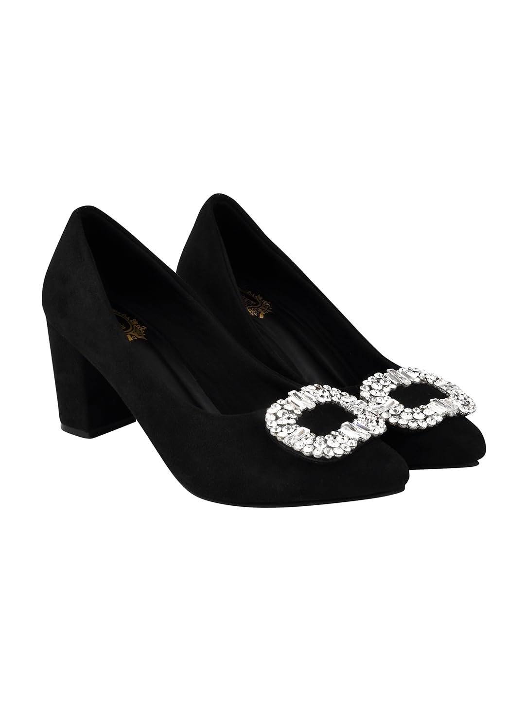 Shoetopia Women Pull On Pump Heels