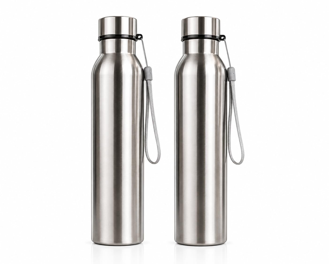 Premium Food Grade Stainless Steel Water Bottle | Leakproof & BPA Free | Durable, Rust Resistant | Reusable Water Bottle for Gym, Office, Travel & Everyday Use