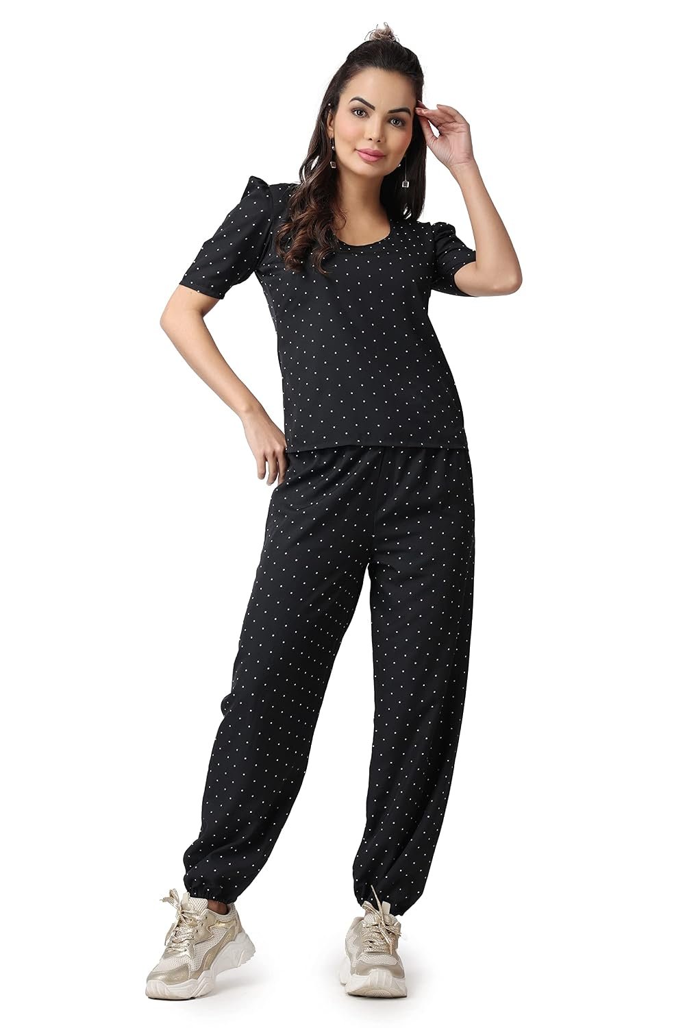 POPWINGS Women 2 Pieces Jumpsuit
