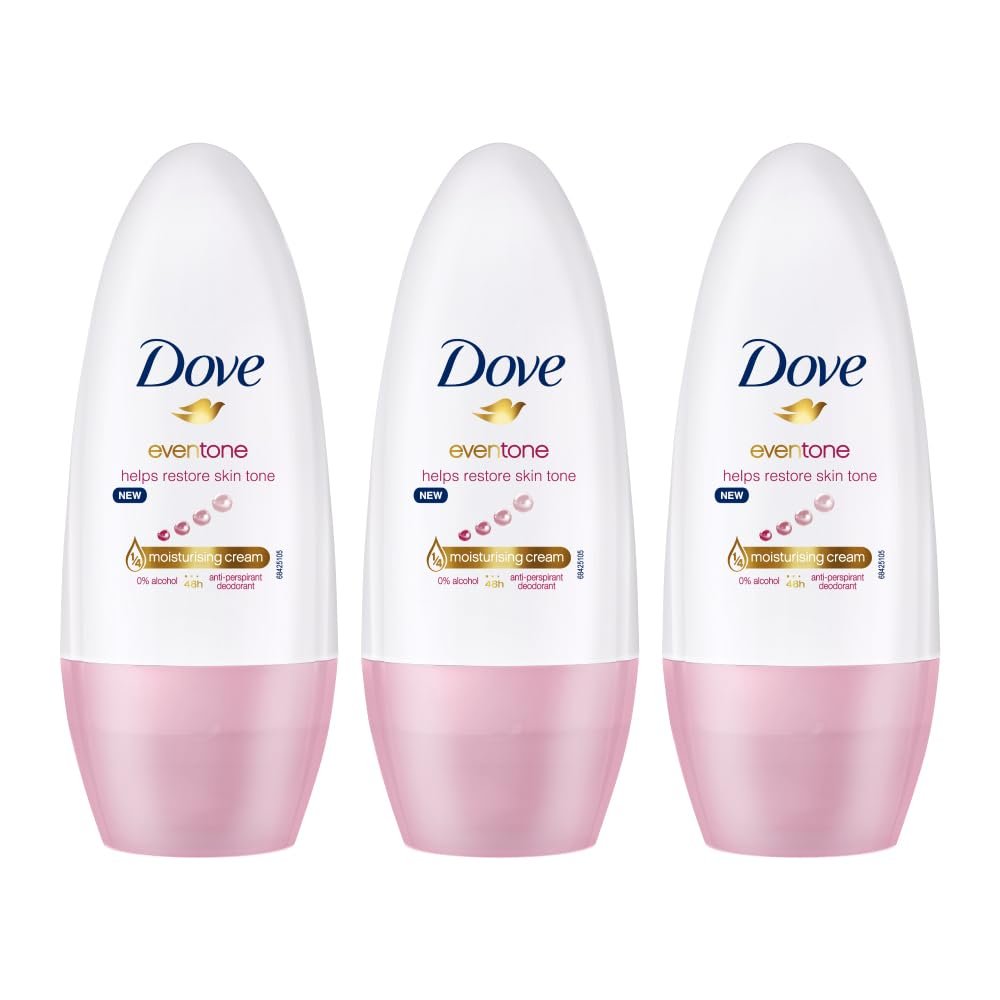 Dove Eventone Floral Deodorant Roll On for Women - 50 Ml (Pack of 3)