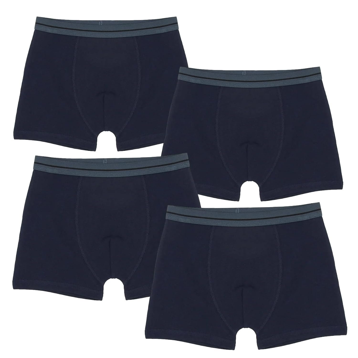 TuddyBuddy Cotton Boxer Briefs Underwear Trunks for Boys