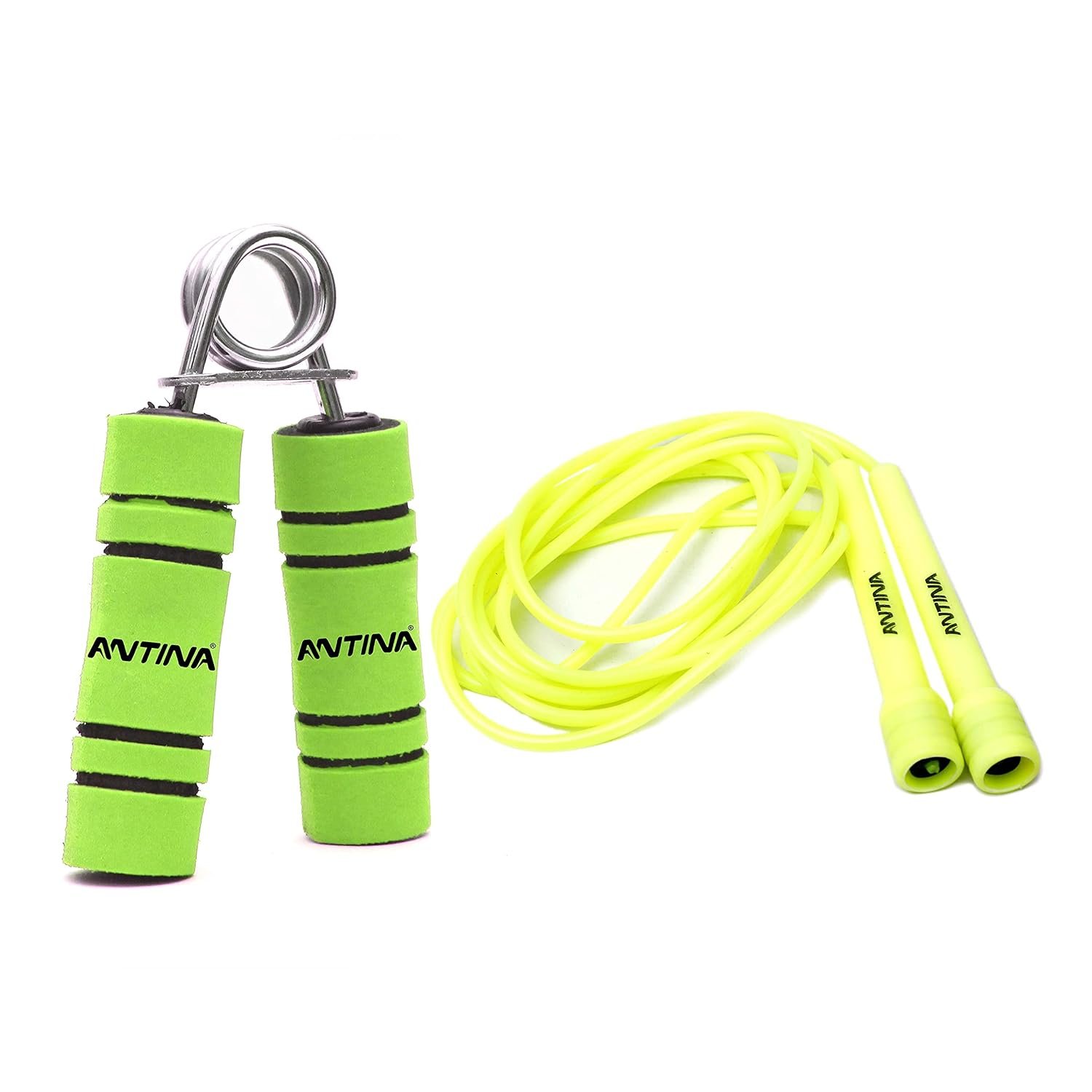 HAND GRIP AND SKIPPING ROPE HOME GYM COMBO